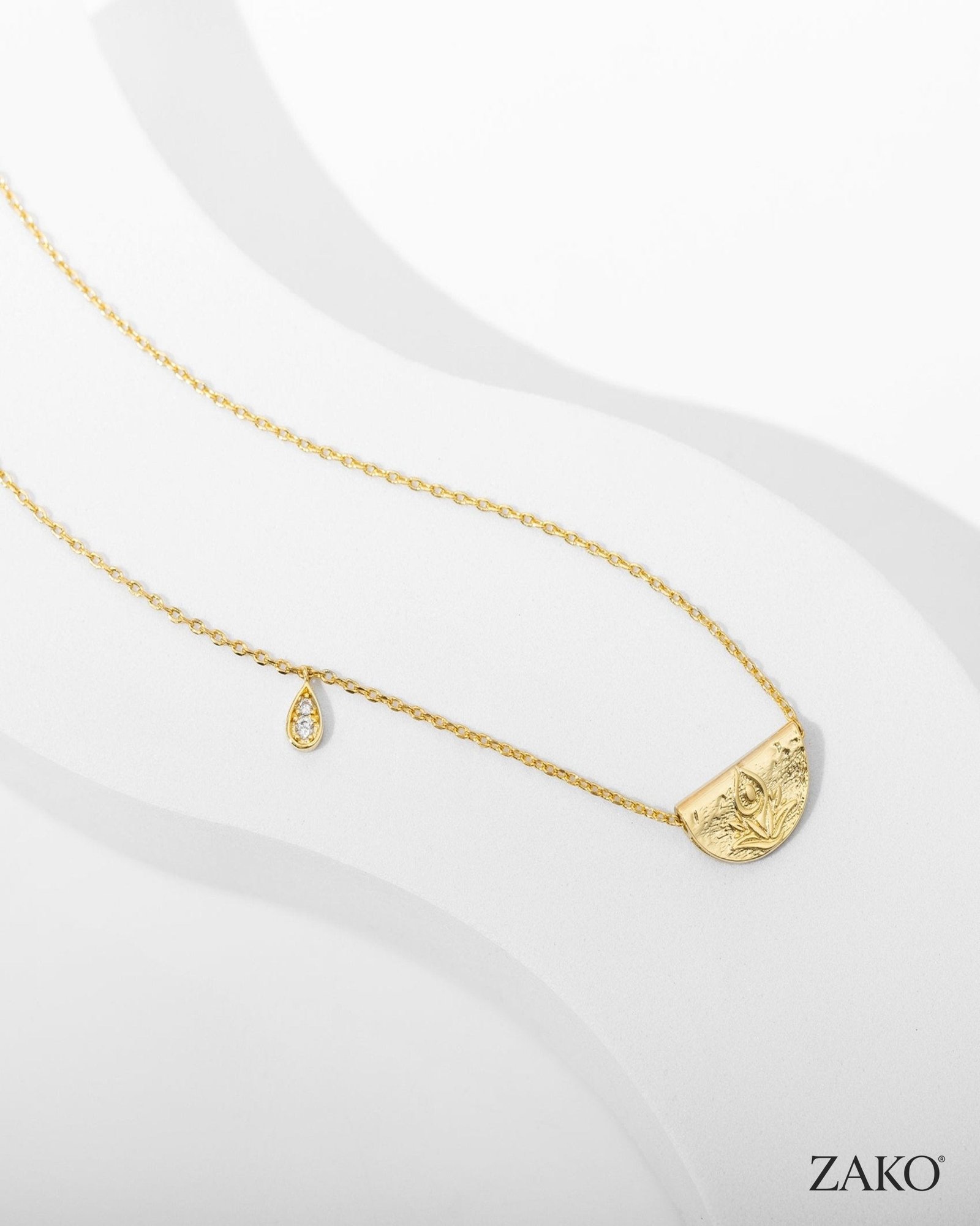Zia Lotus Necklace - Image 4