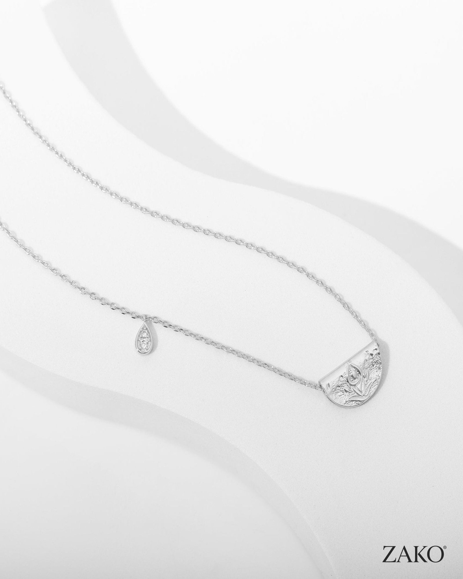 Zia Lotus Necklace - Image 12