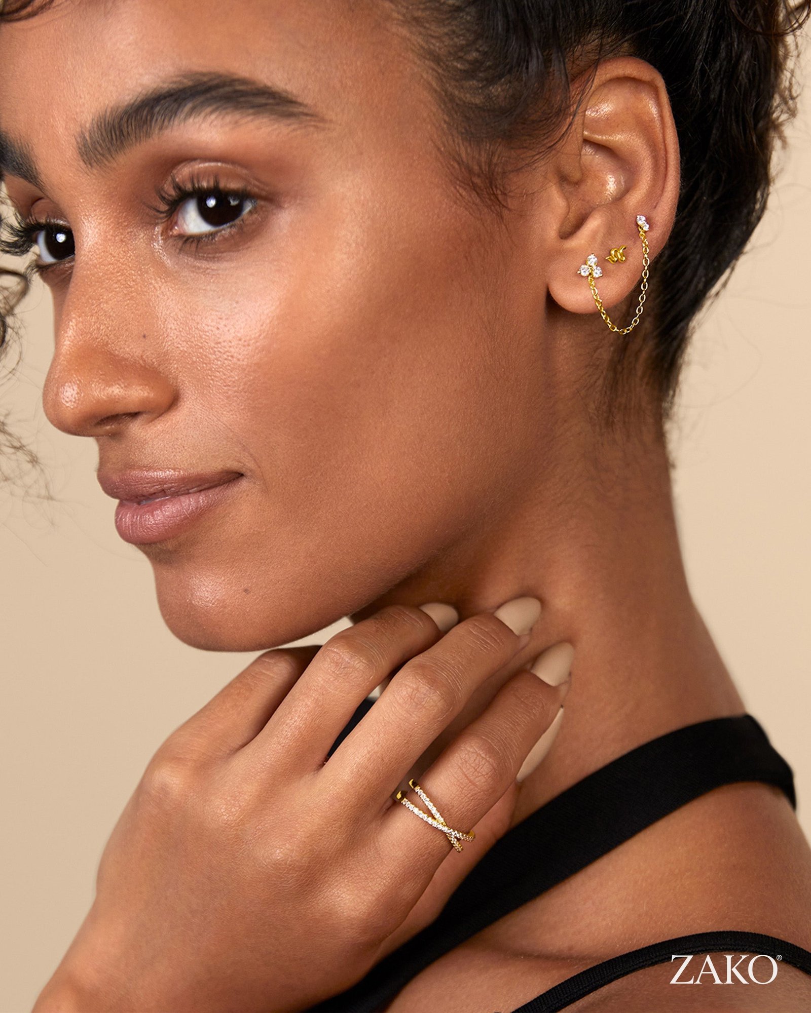 Ula Lotus Studs - Image 3