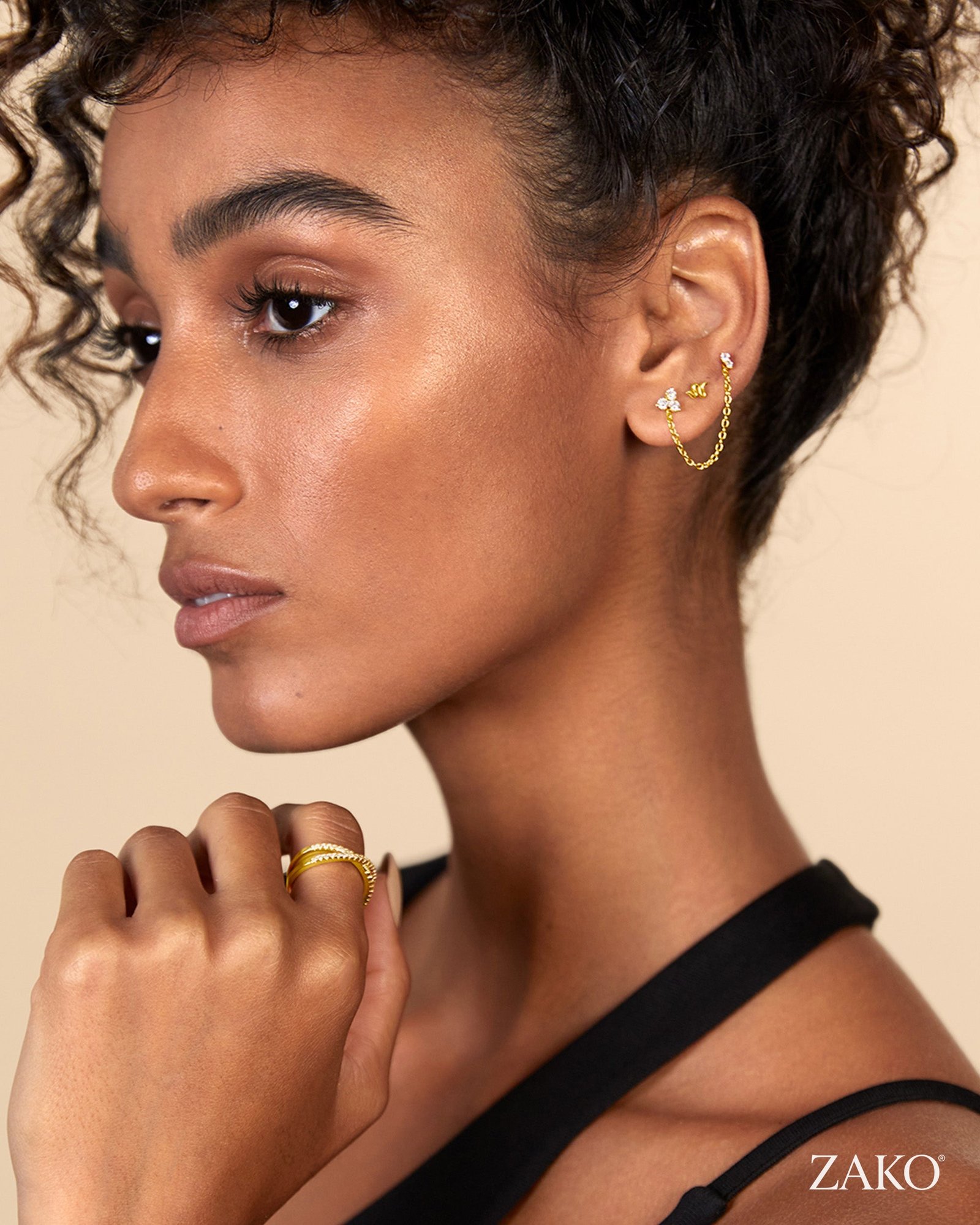 Ula Lotus Studs - Image 4
