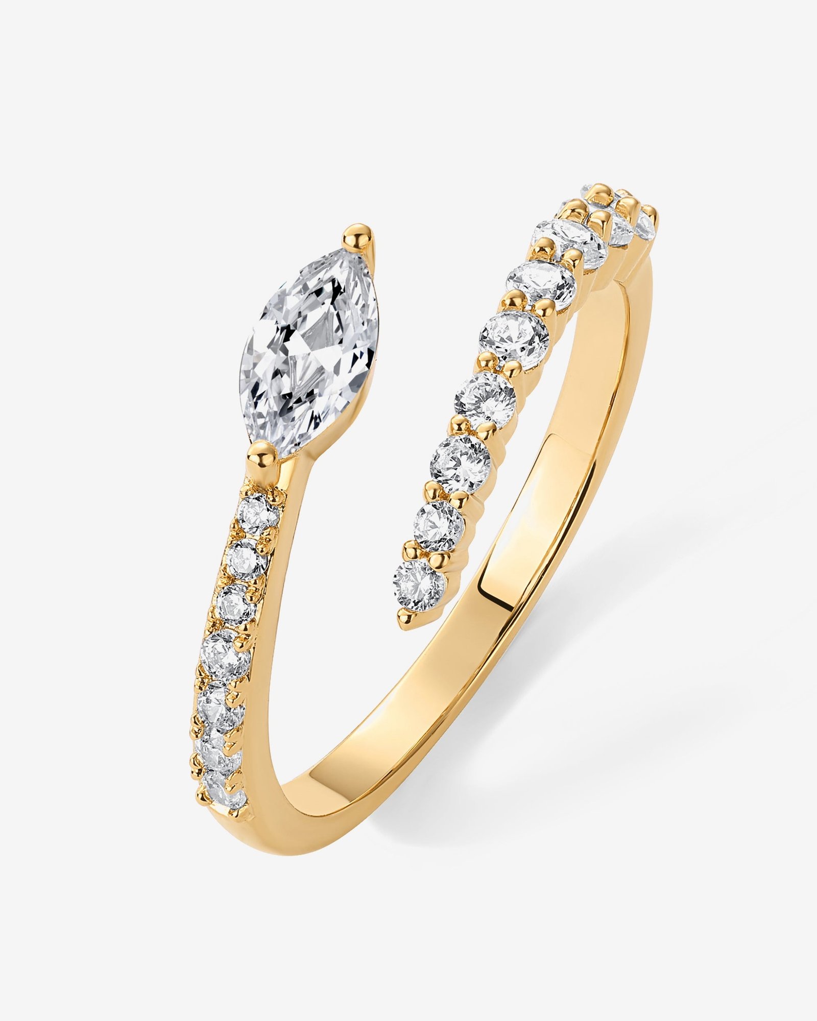 Ophelia Crossover Ring - Image 5