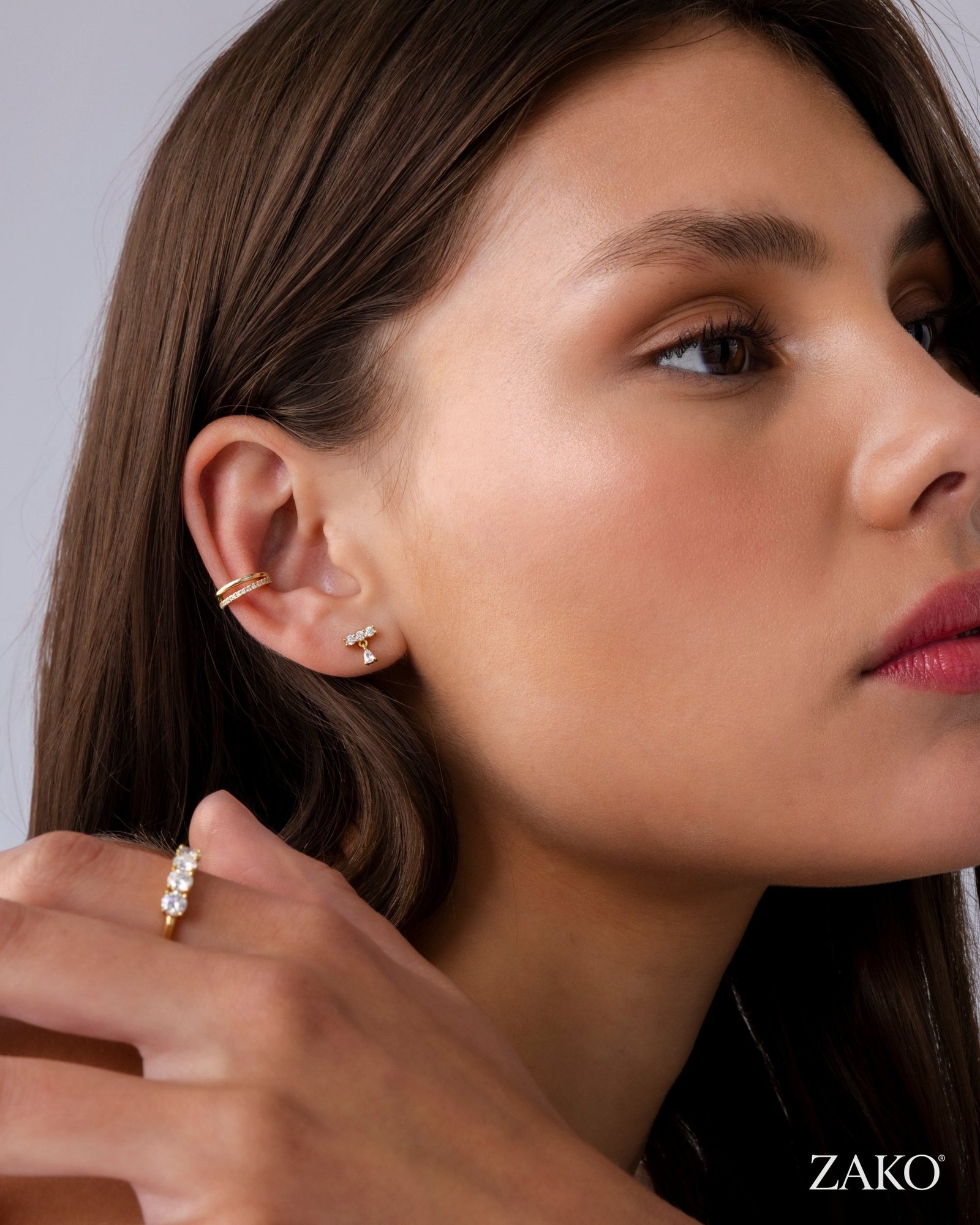 Rosalie Cluster Studs - Image 3