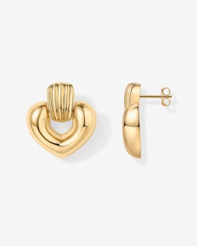 Liora Heart Earrings