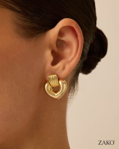 Liora Heart Earrings