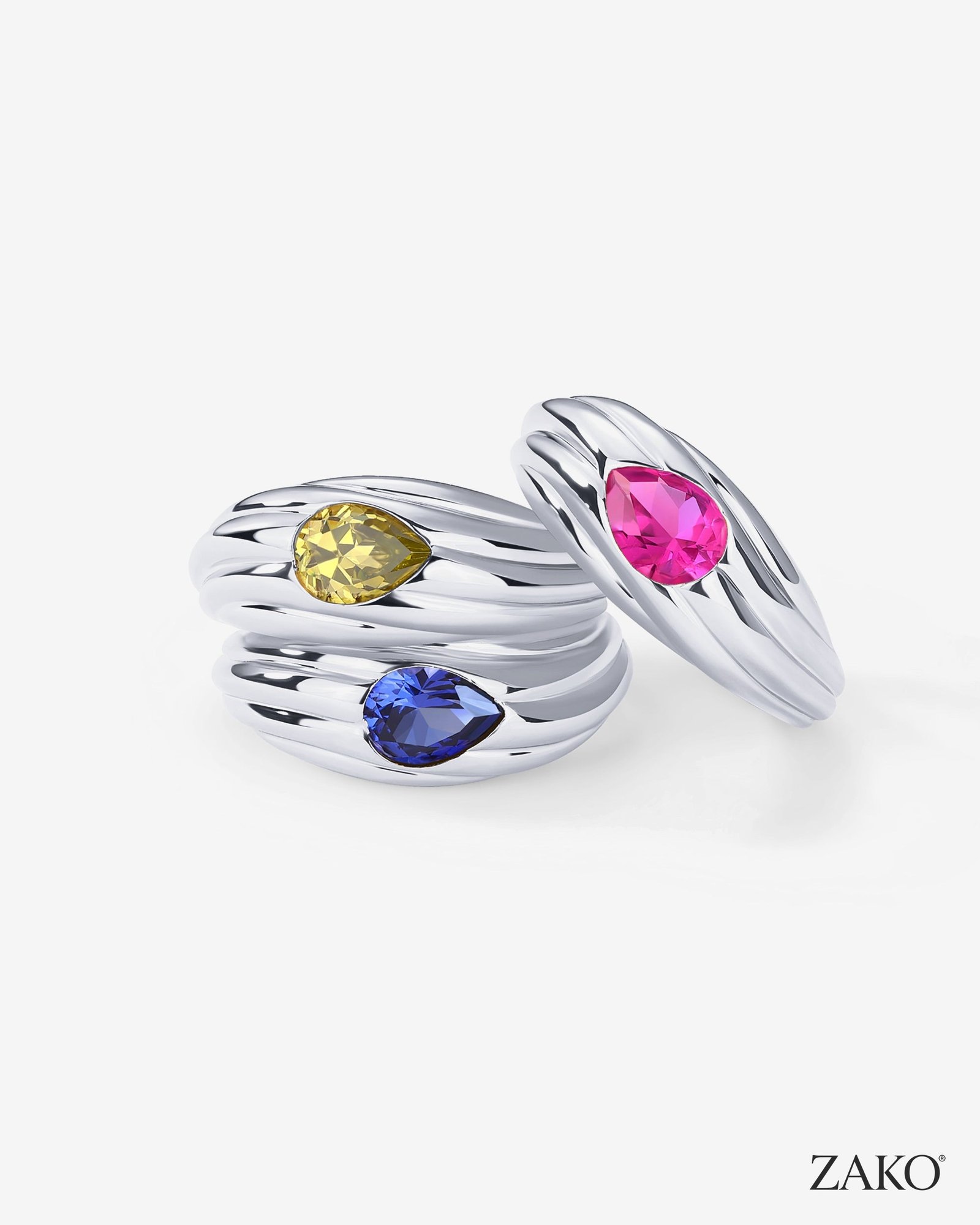 Saba Pear Ring - Image 12