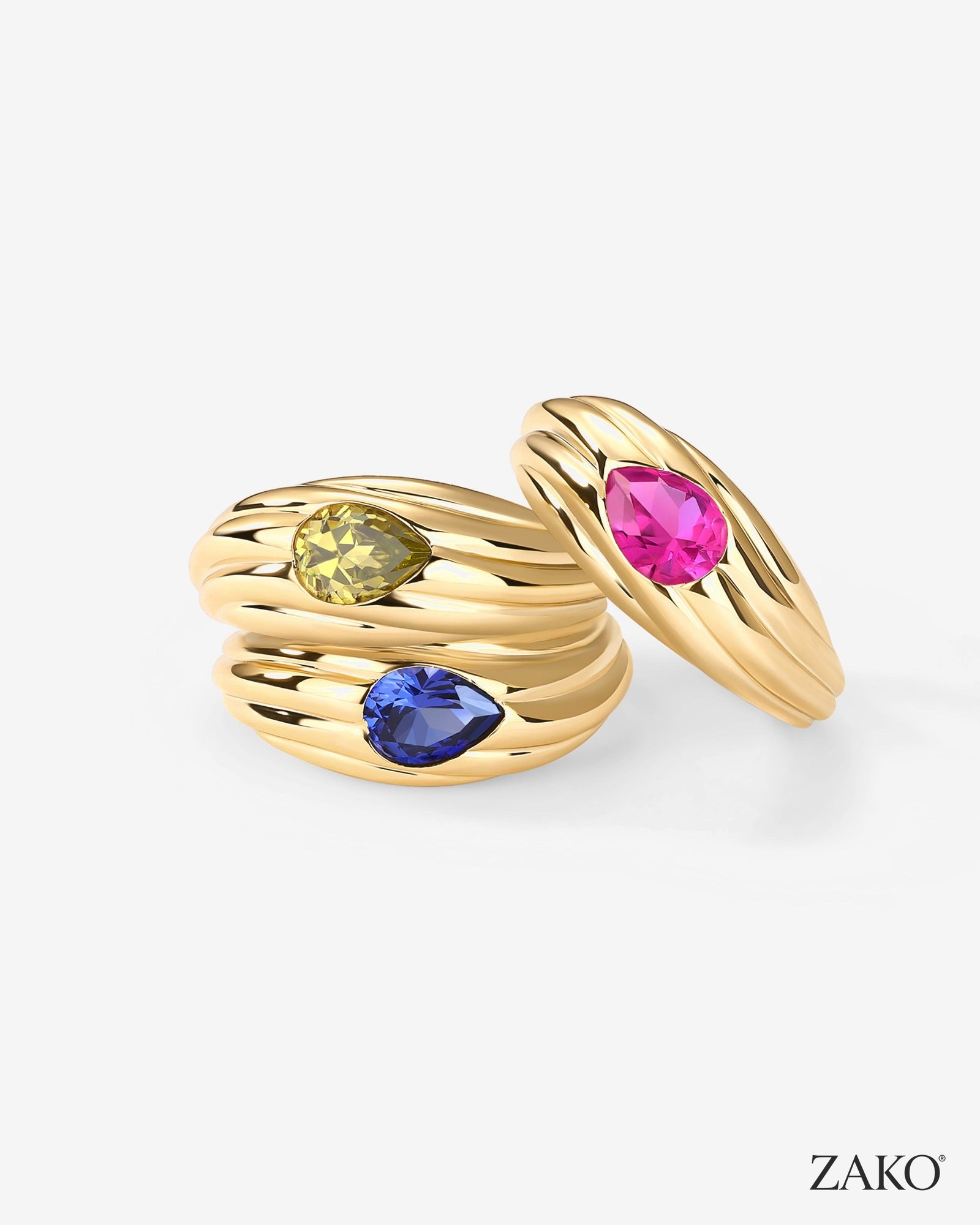 Saba Pear Ring - Image 3