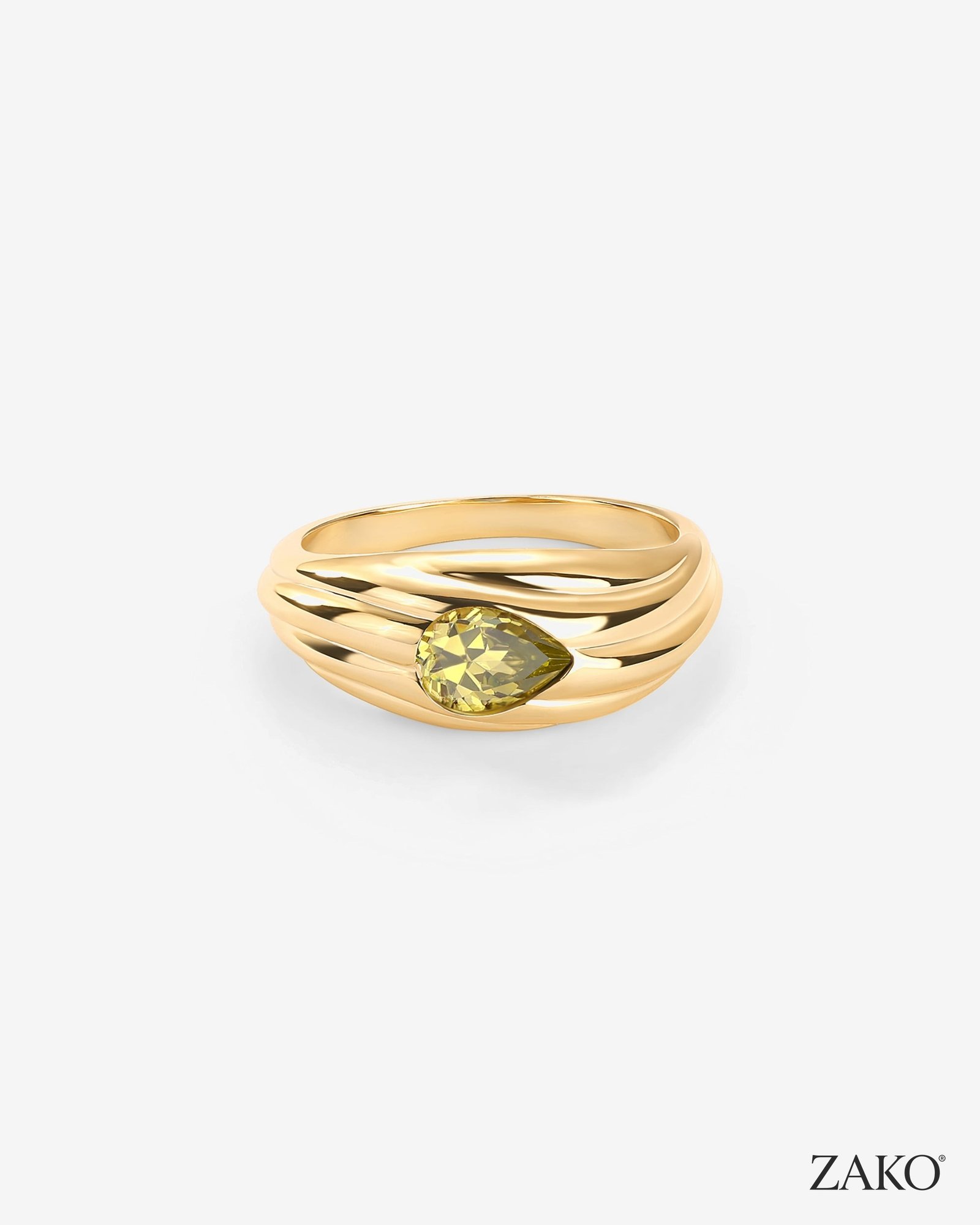 Saba Pear Ring - Image 5