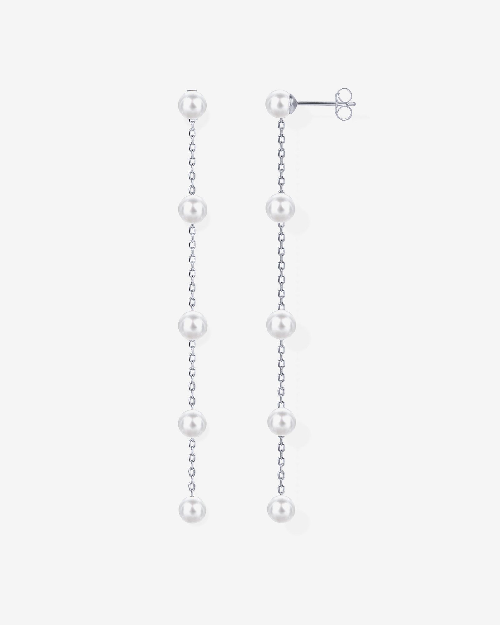 Saba Pearl Drop Earrings - Image 5