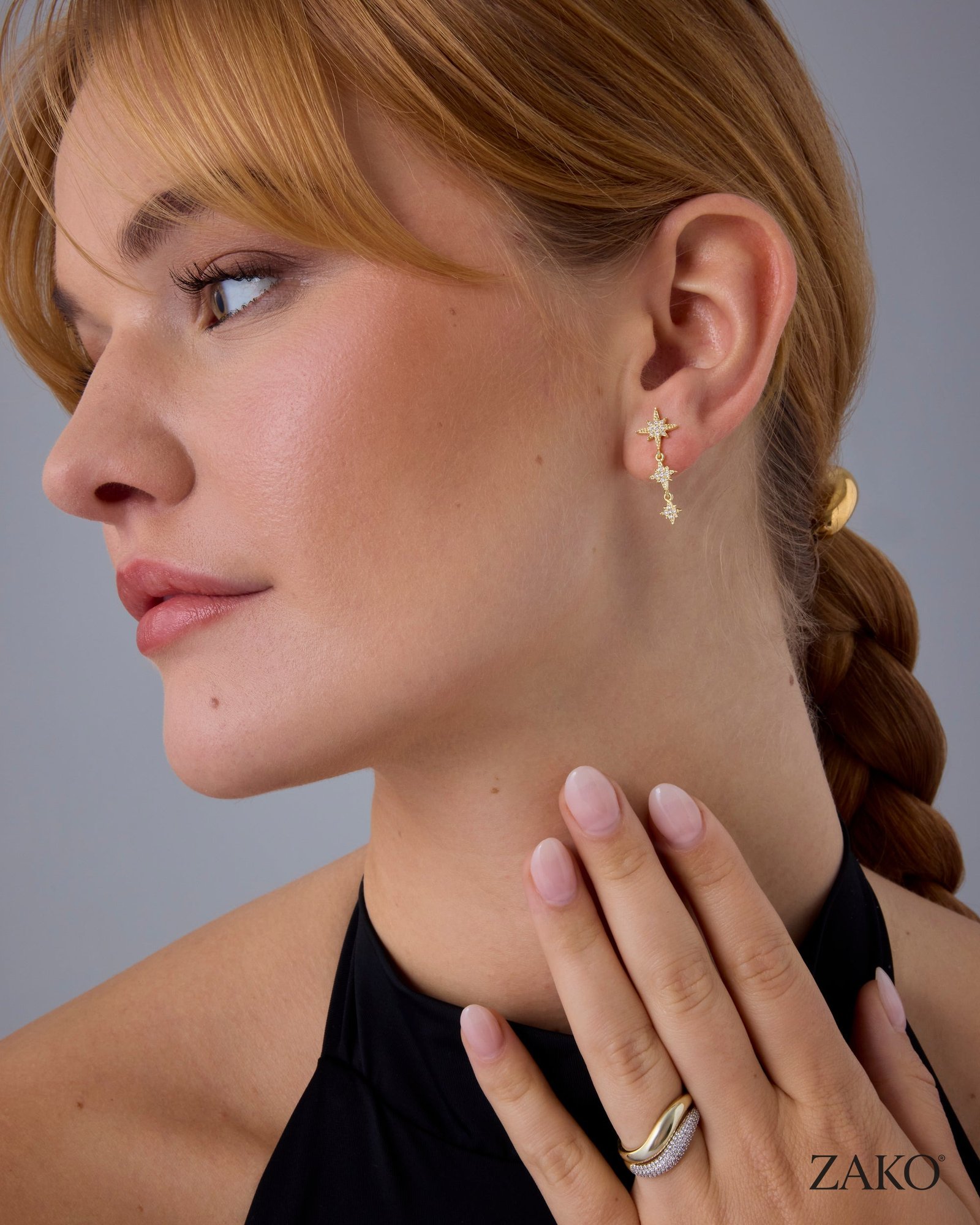 Thalia Starburst Earrings - Image 4