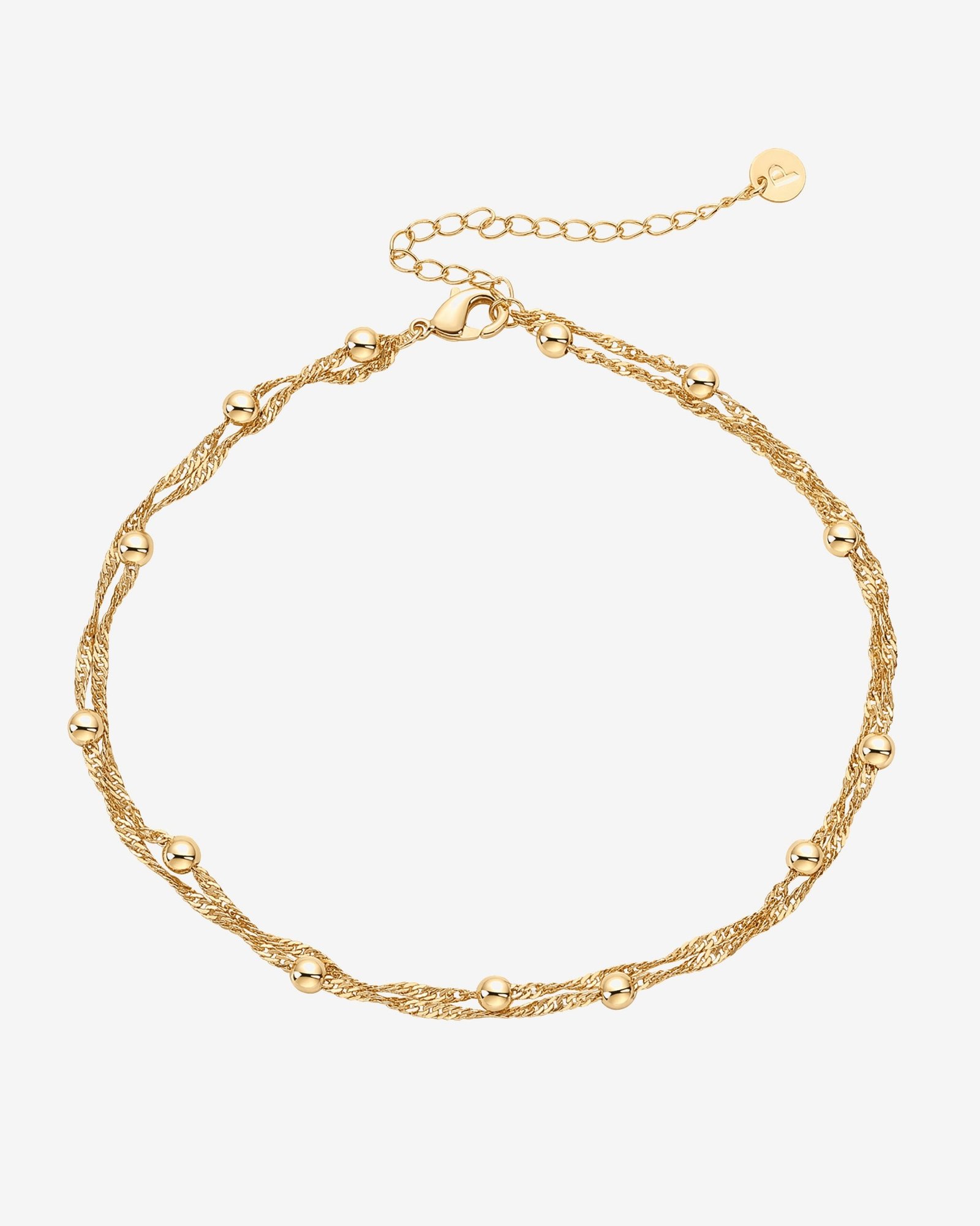 Aurelia Beaded Anklet - Image 4