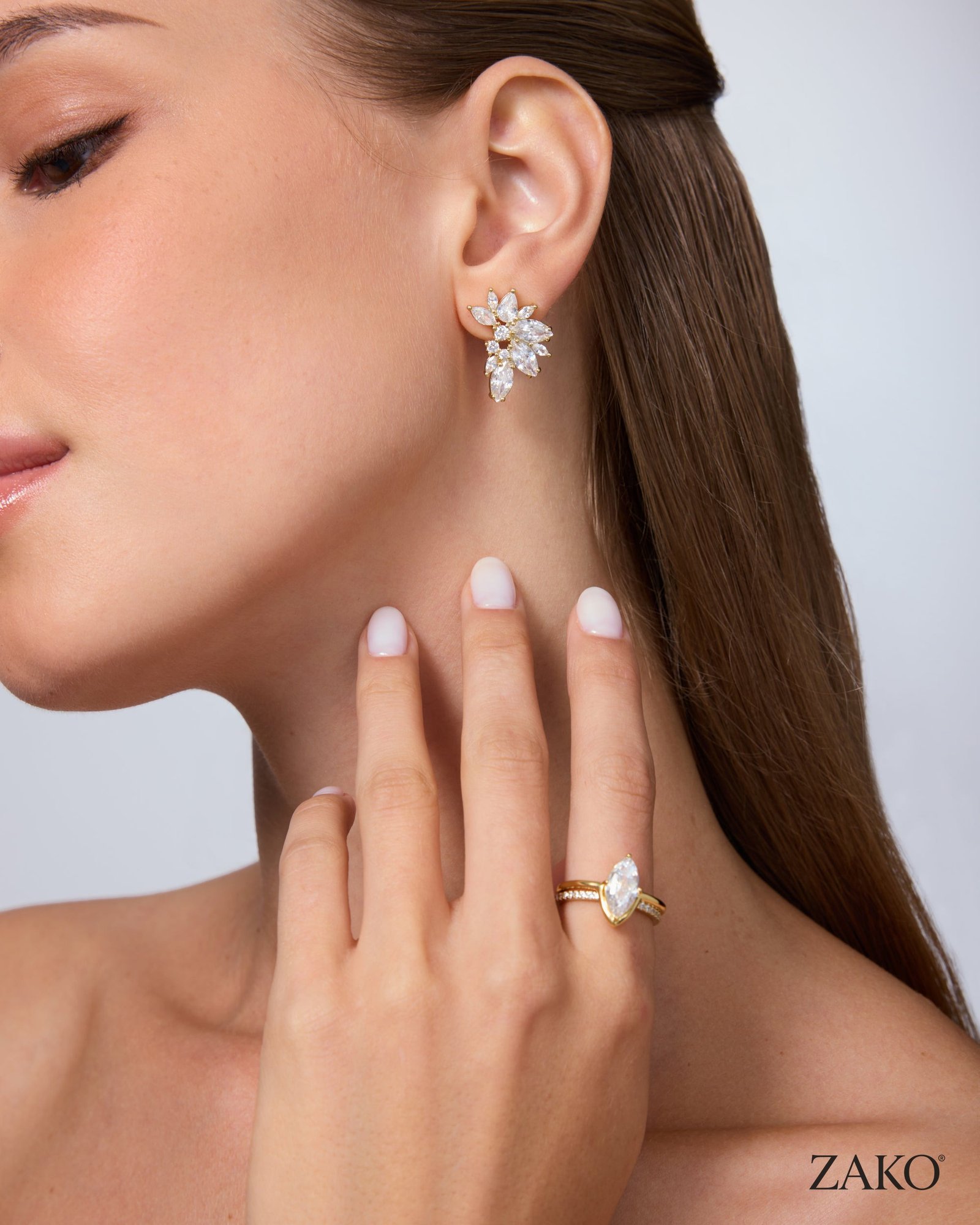 Saba Navette Studs - Image 3