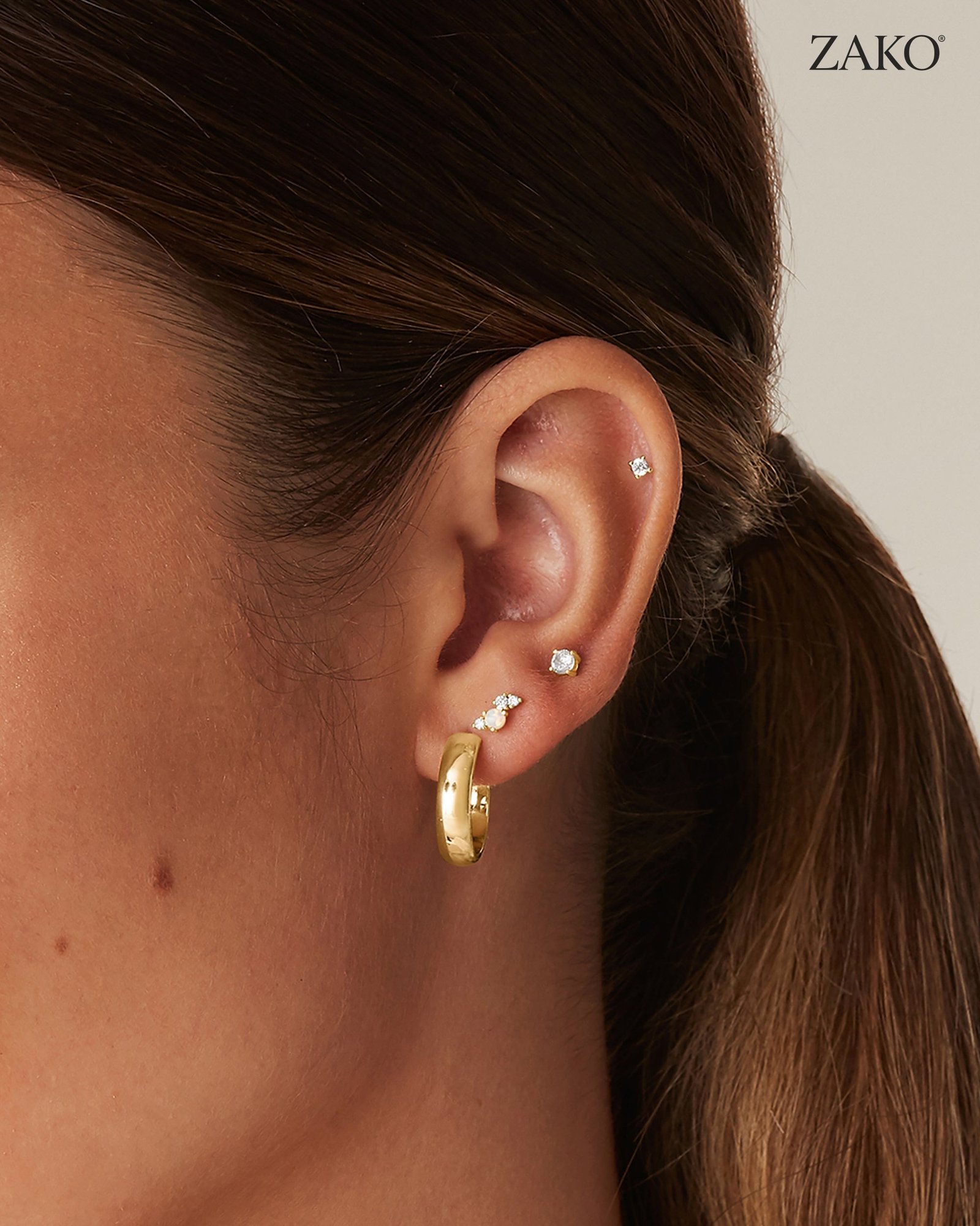 Valentina Opal Studs - Image 3