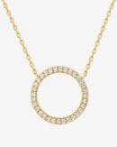 Wilda Open Circle Necklace