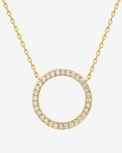 Wilda Open Circle Necklace