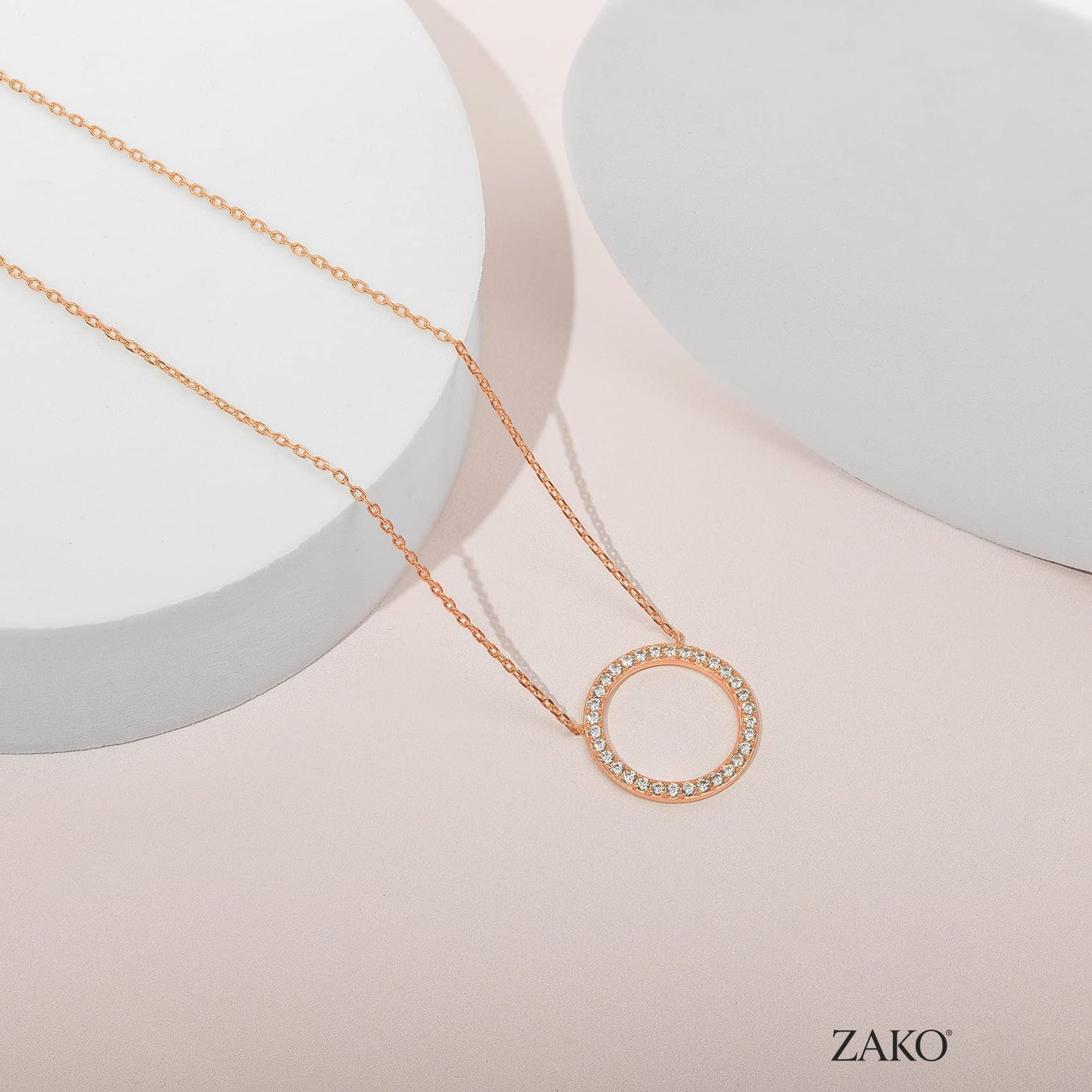 Wilda Open Circle Necklace - Image 6