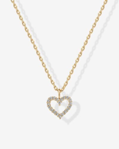 Yvette Open Heart Necklace