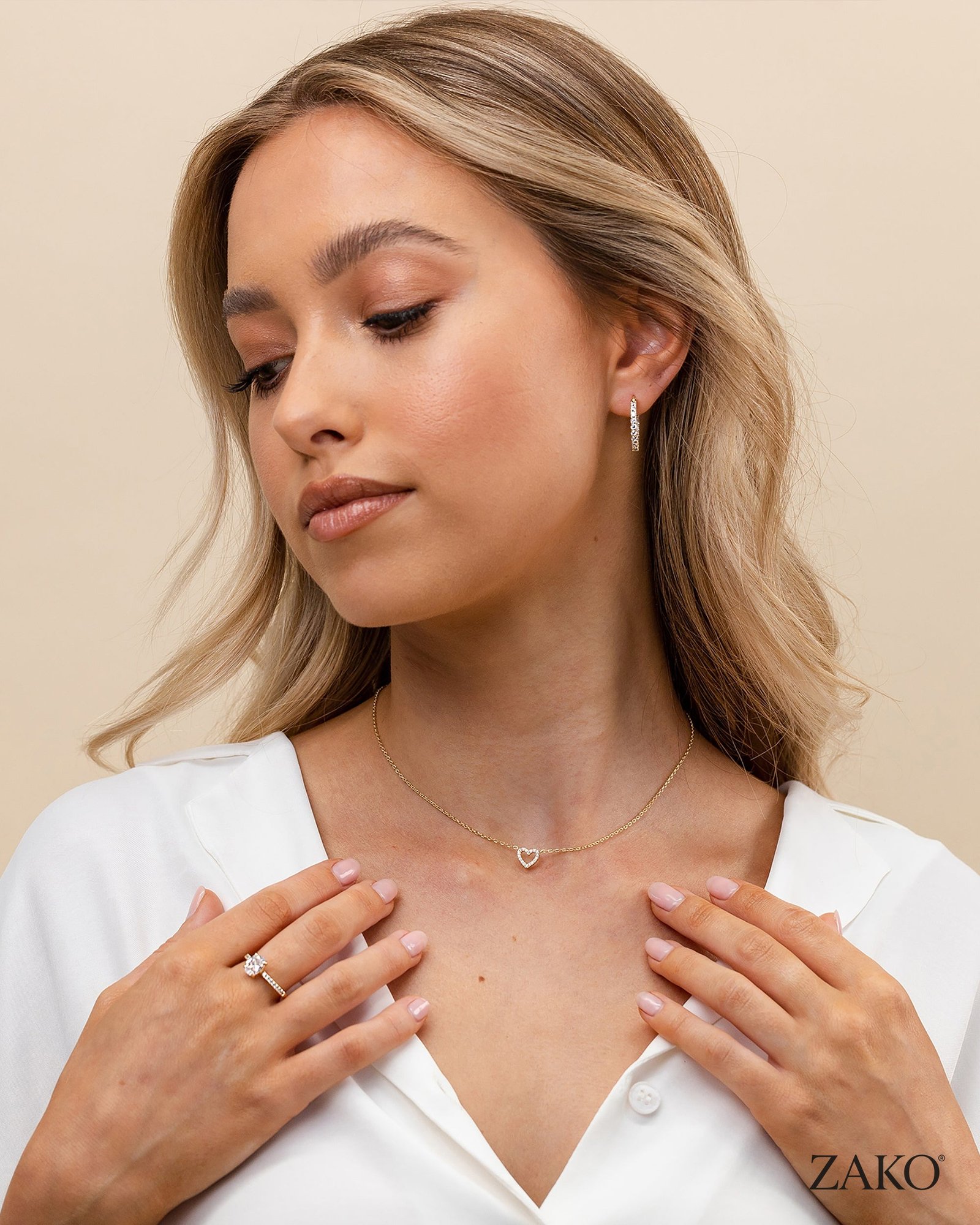 Delia Heart Pendant - Image 2