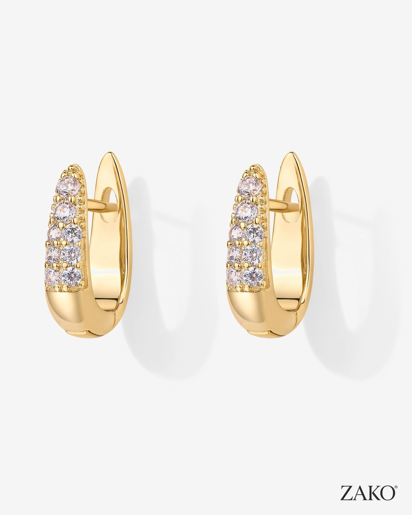 Quinn Huggie Earrings - Image 2