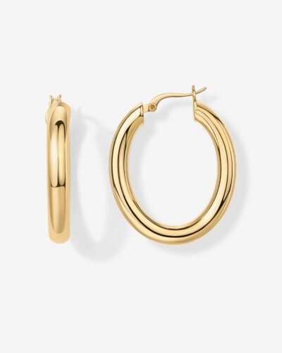 Eloise Oval Hoops