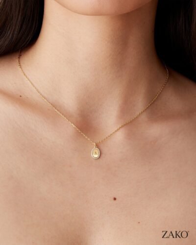 Fern Oval Pendant