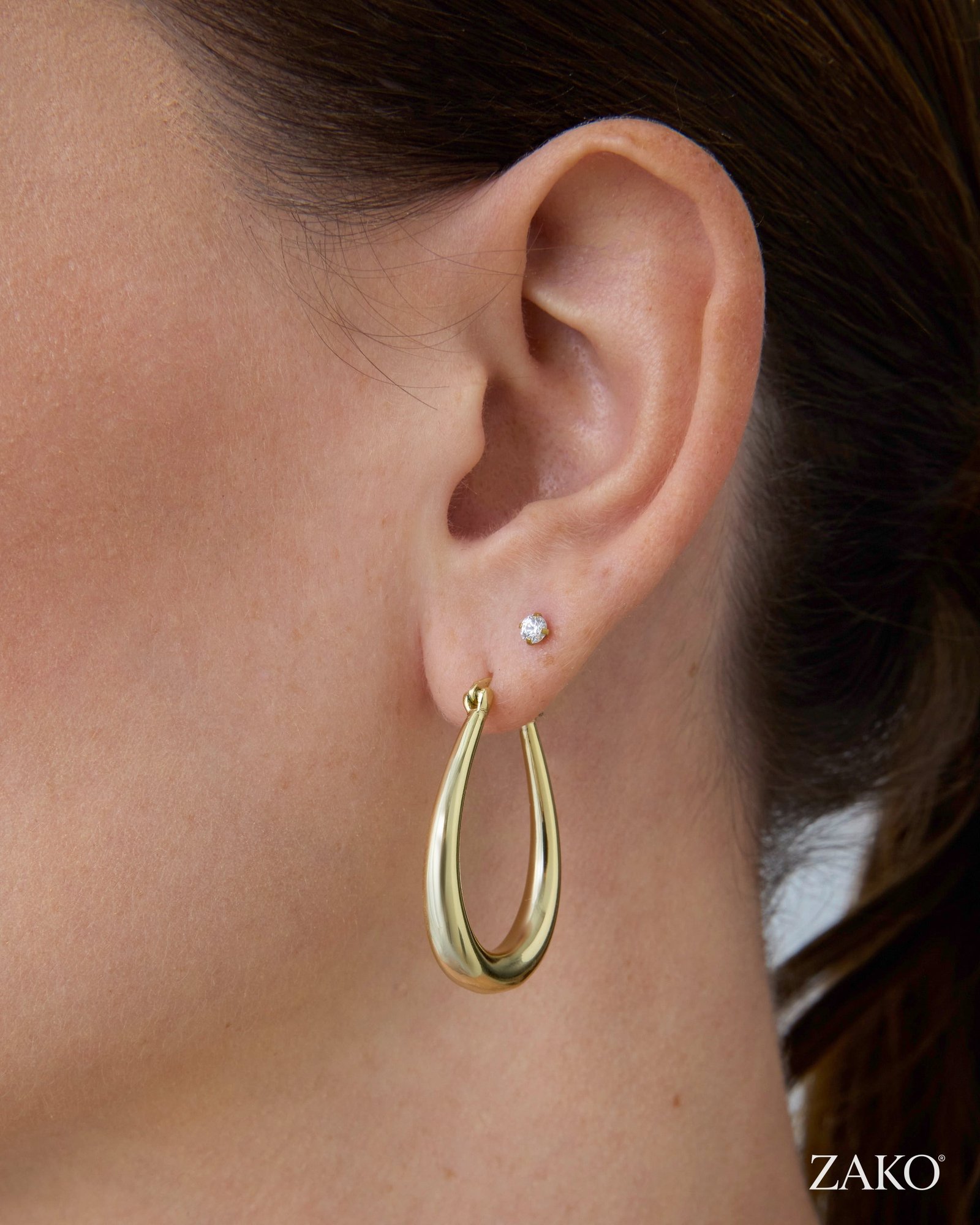 Esme Oval Hoops - Image 3