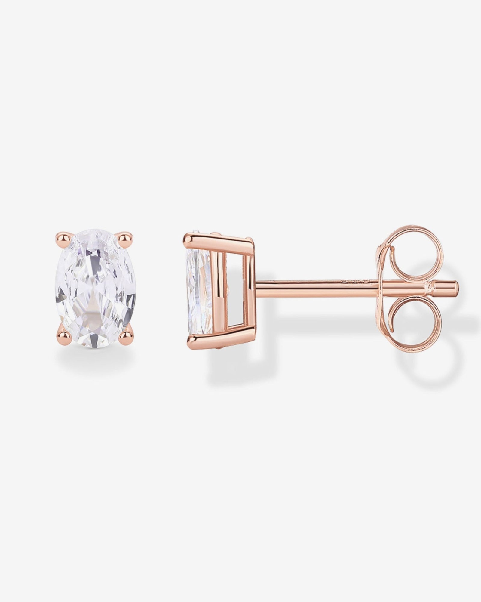 Diane Oval Studs - Image 9