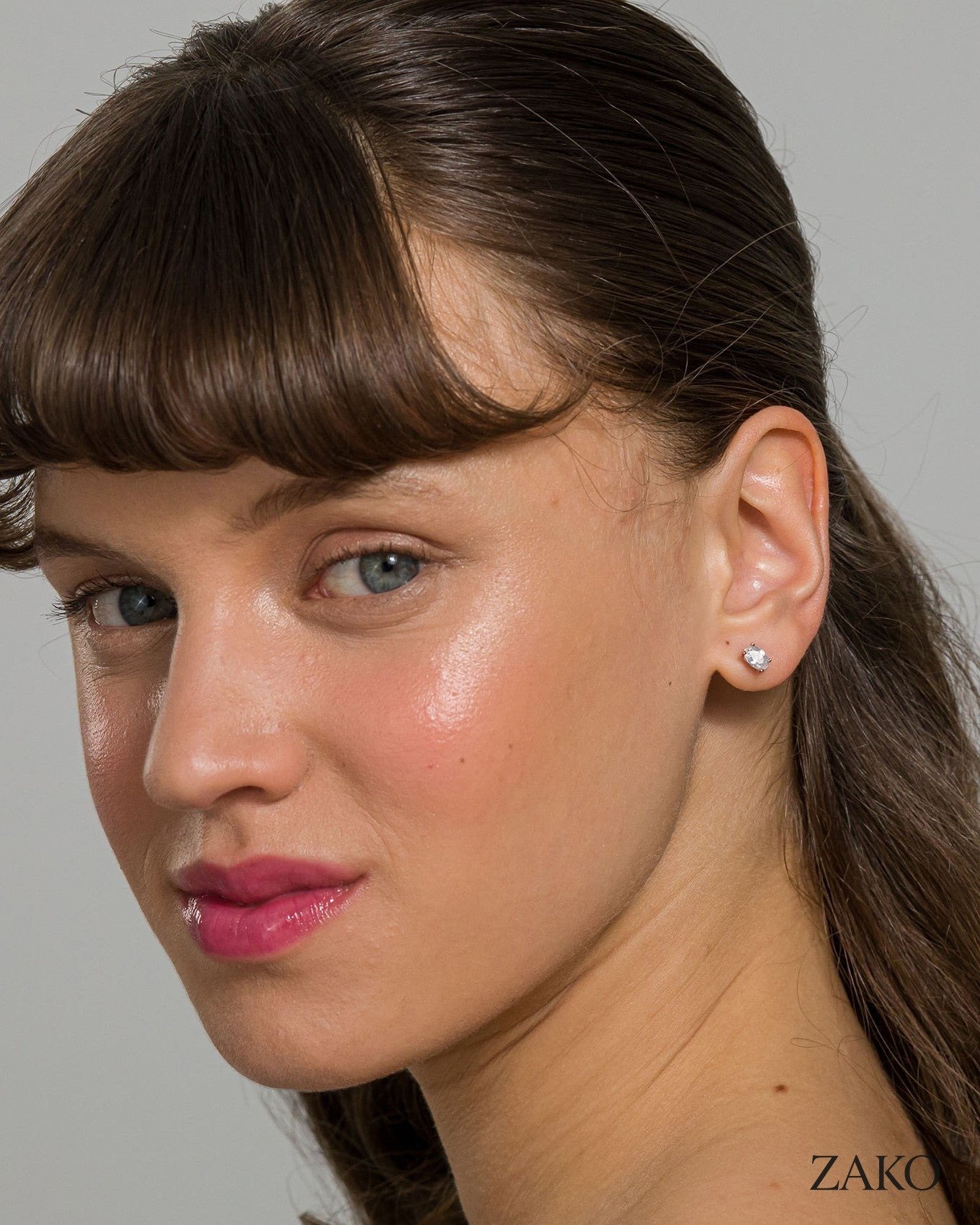 Diane Oval Studs - Image 12