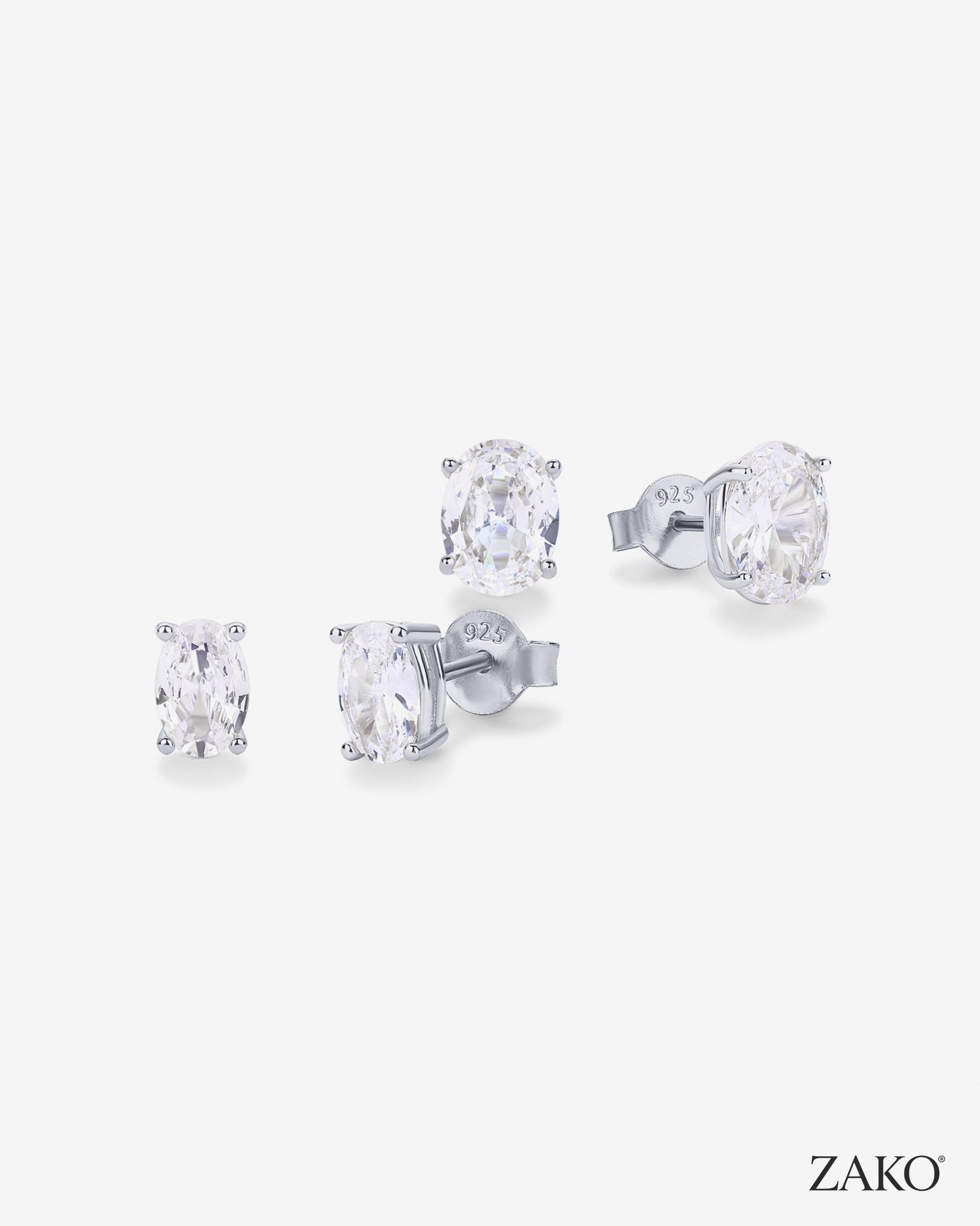 Diane Oval Studs - Image 14