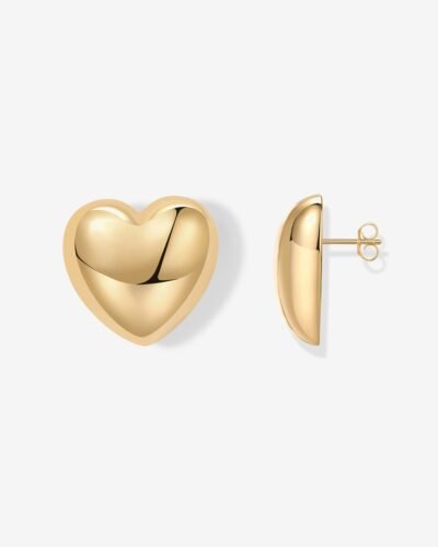 Ula Heart Studs