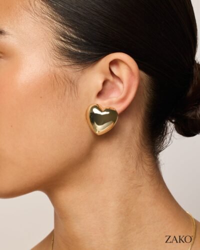 Ula Heart Studs