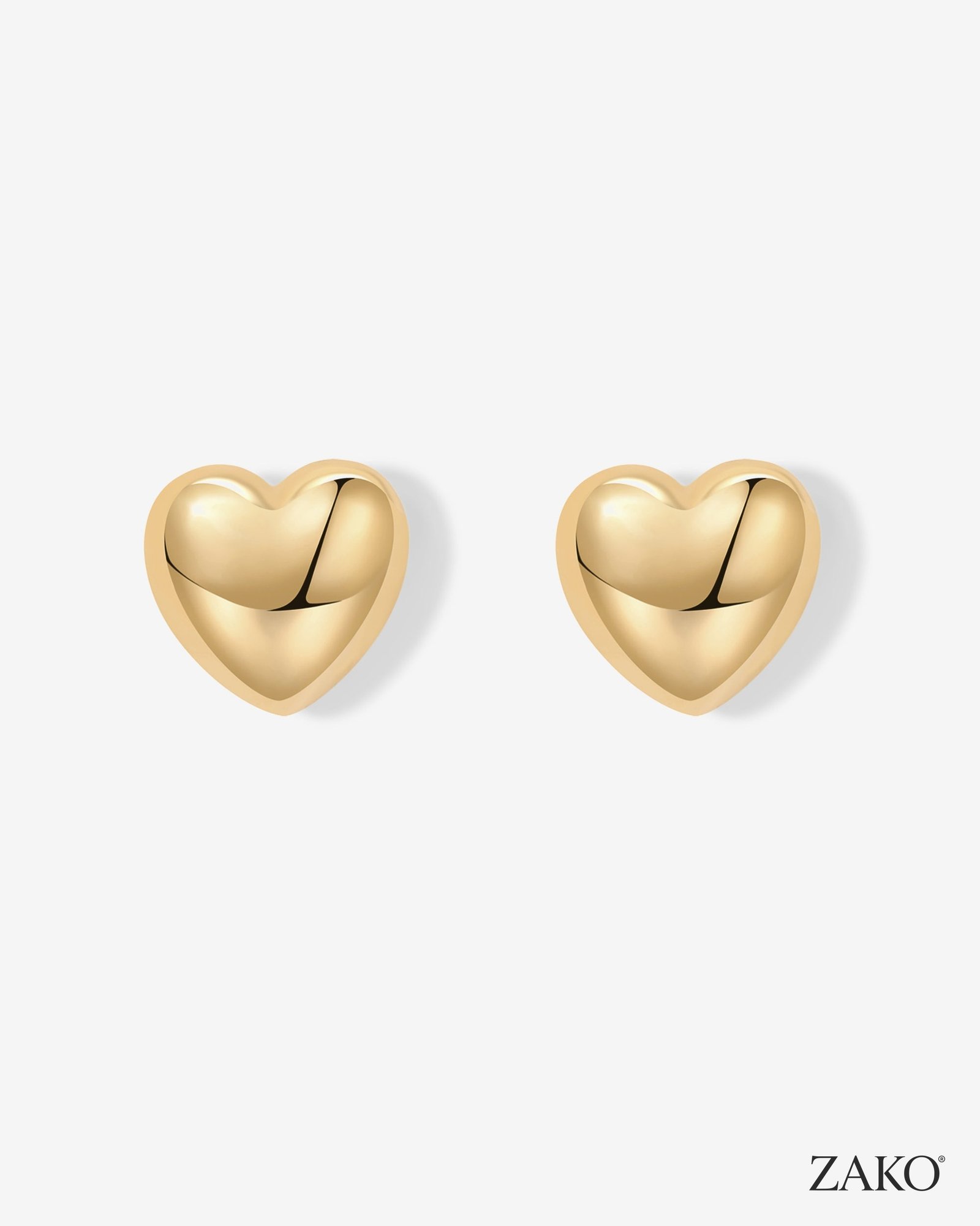 Ula Heart Studs - Image 4