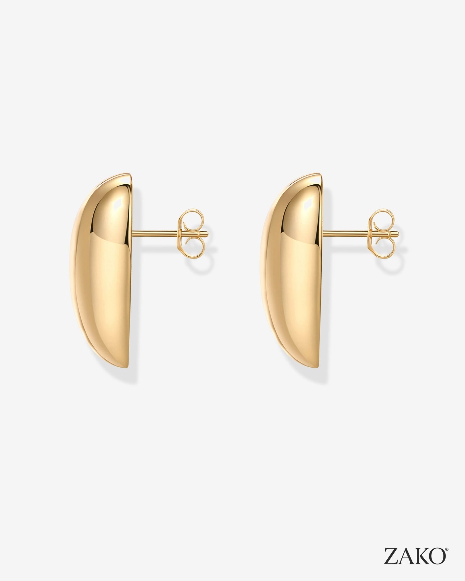 Ula Heart Studs - Image 5