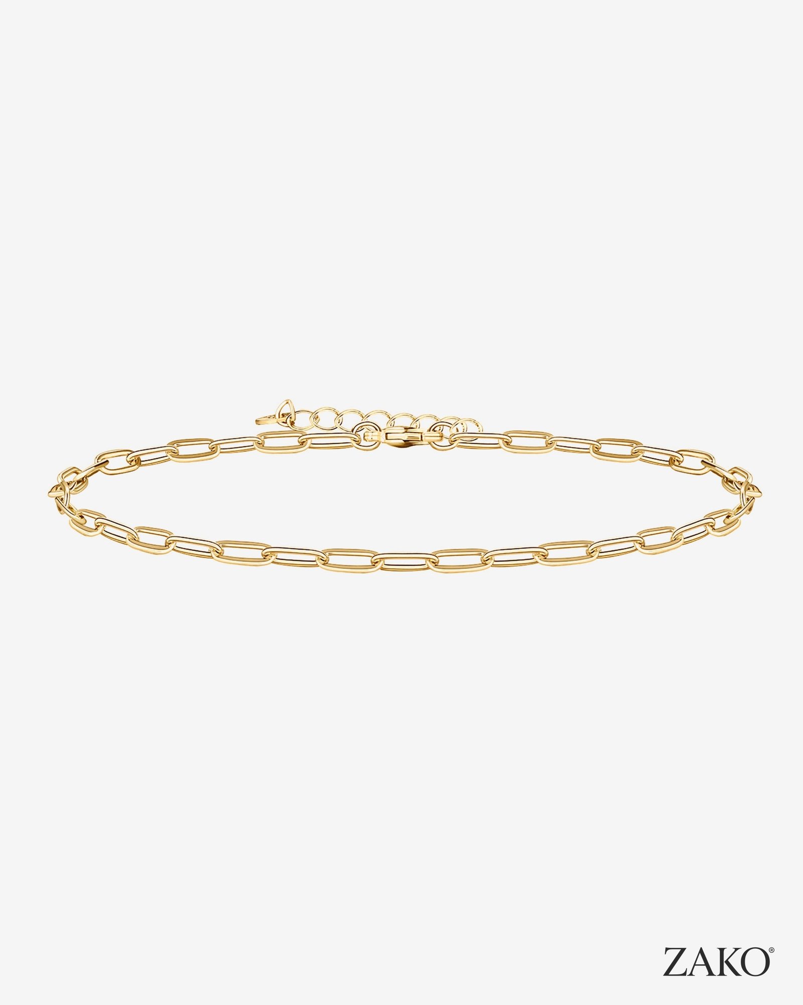 Isolde Paperclip Anklet - Image 3