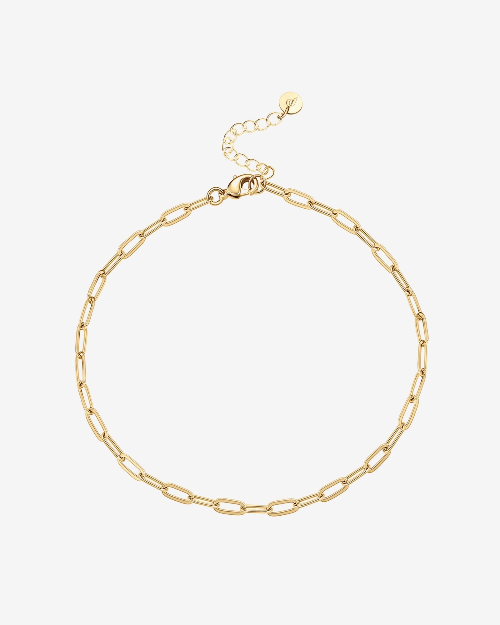 Isolde Paperclip Anklet