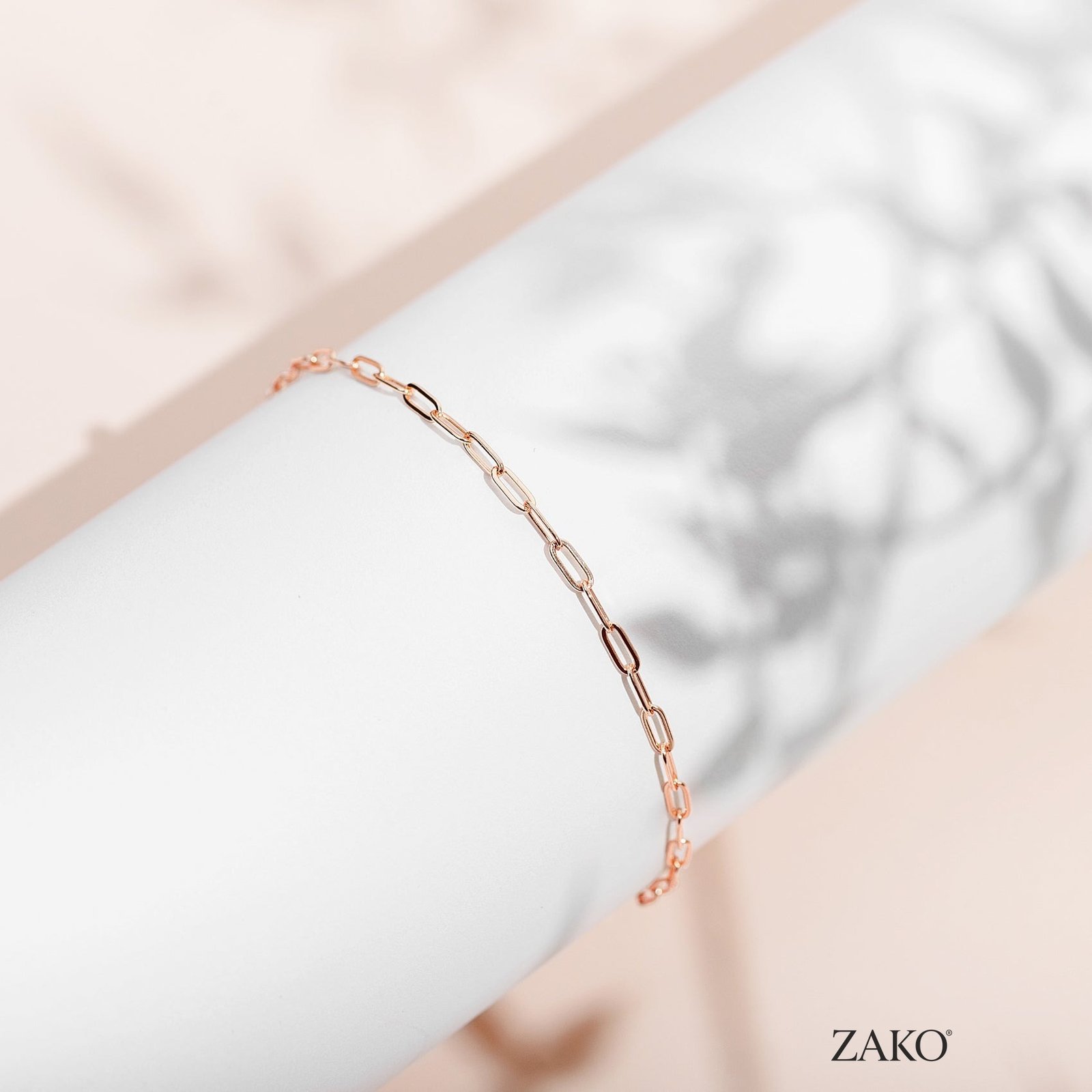 Isolde Paperclip Anklet - Image 9