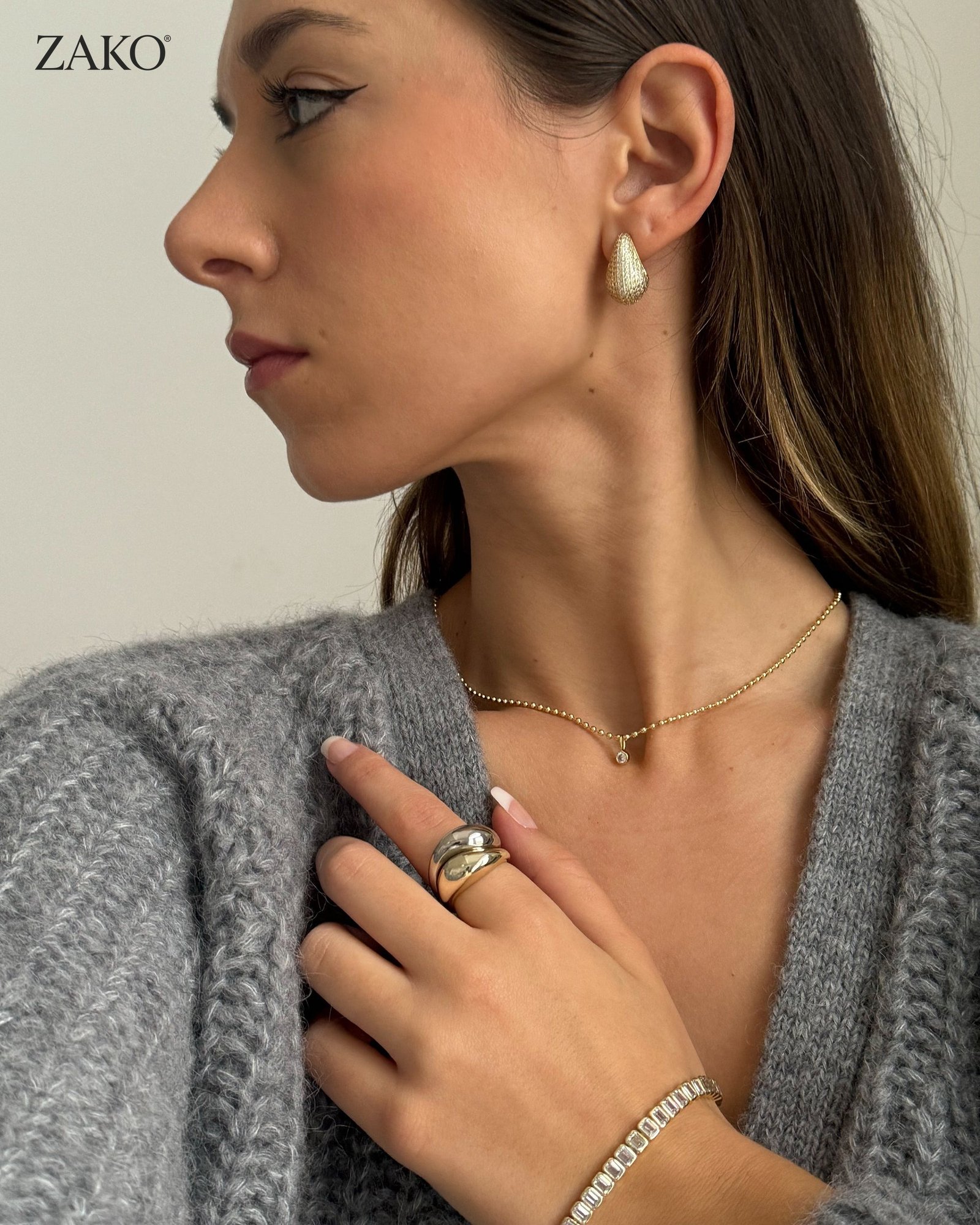 Celine Drop Earrings - Image 5