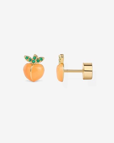 Maren Peach Studs