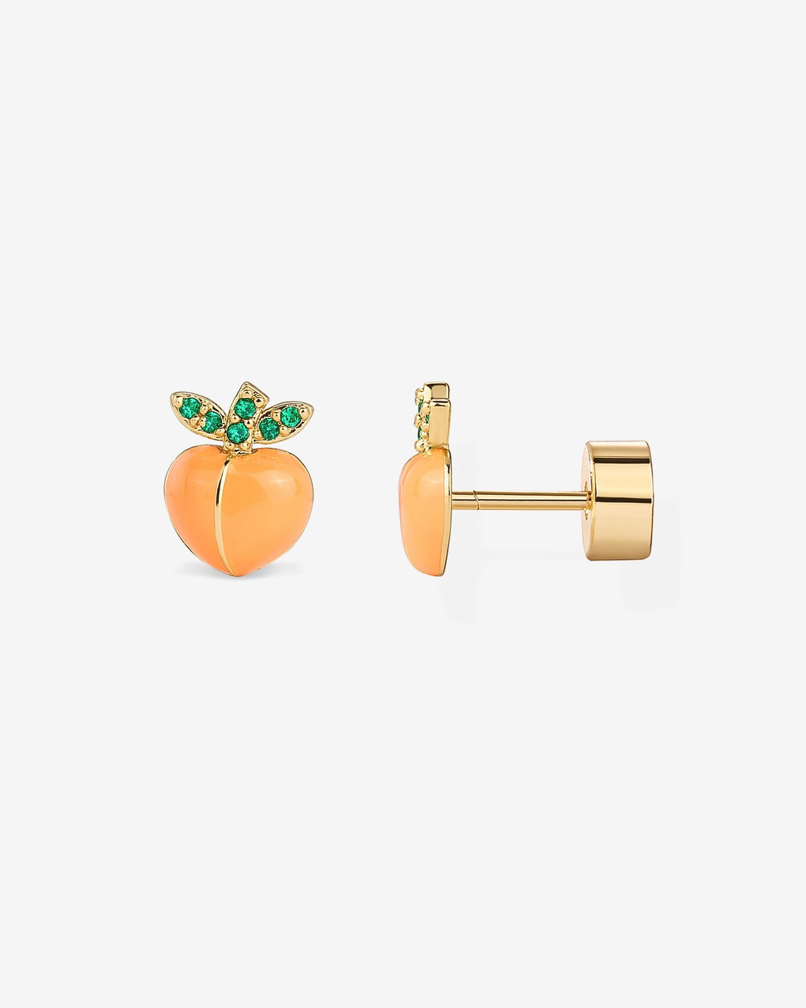 Maren Peach Studs