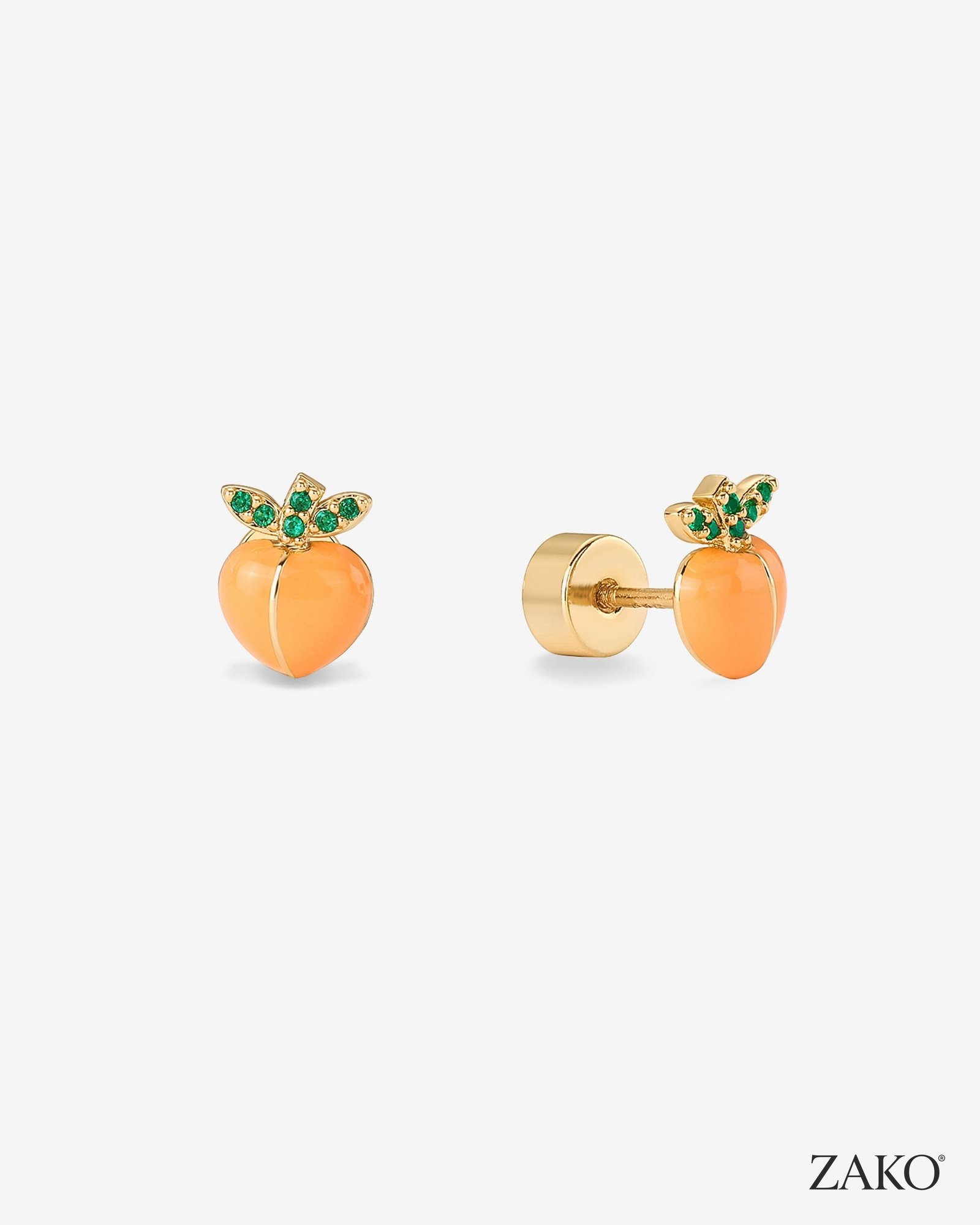 Maren Peach Studs - Image 2