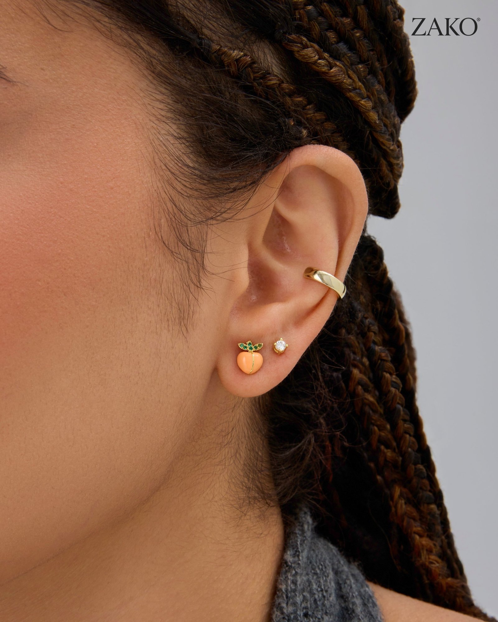 Maren Peach Studs - Image 6