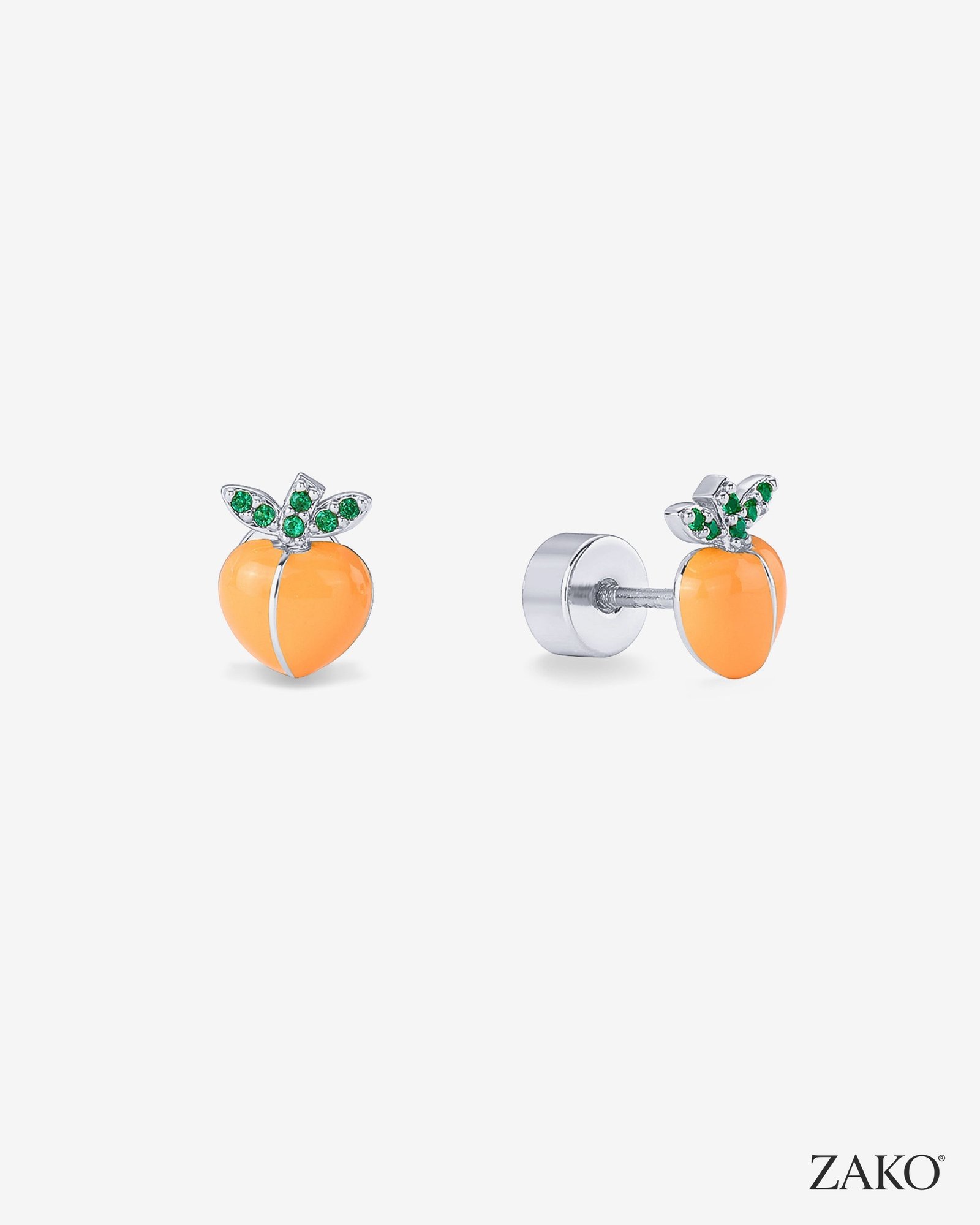 Maren Peach Studs - Image 4