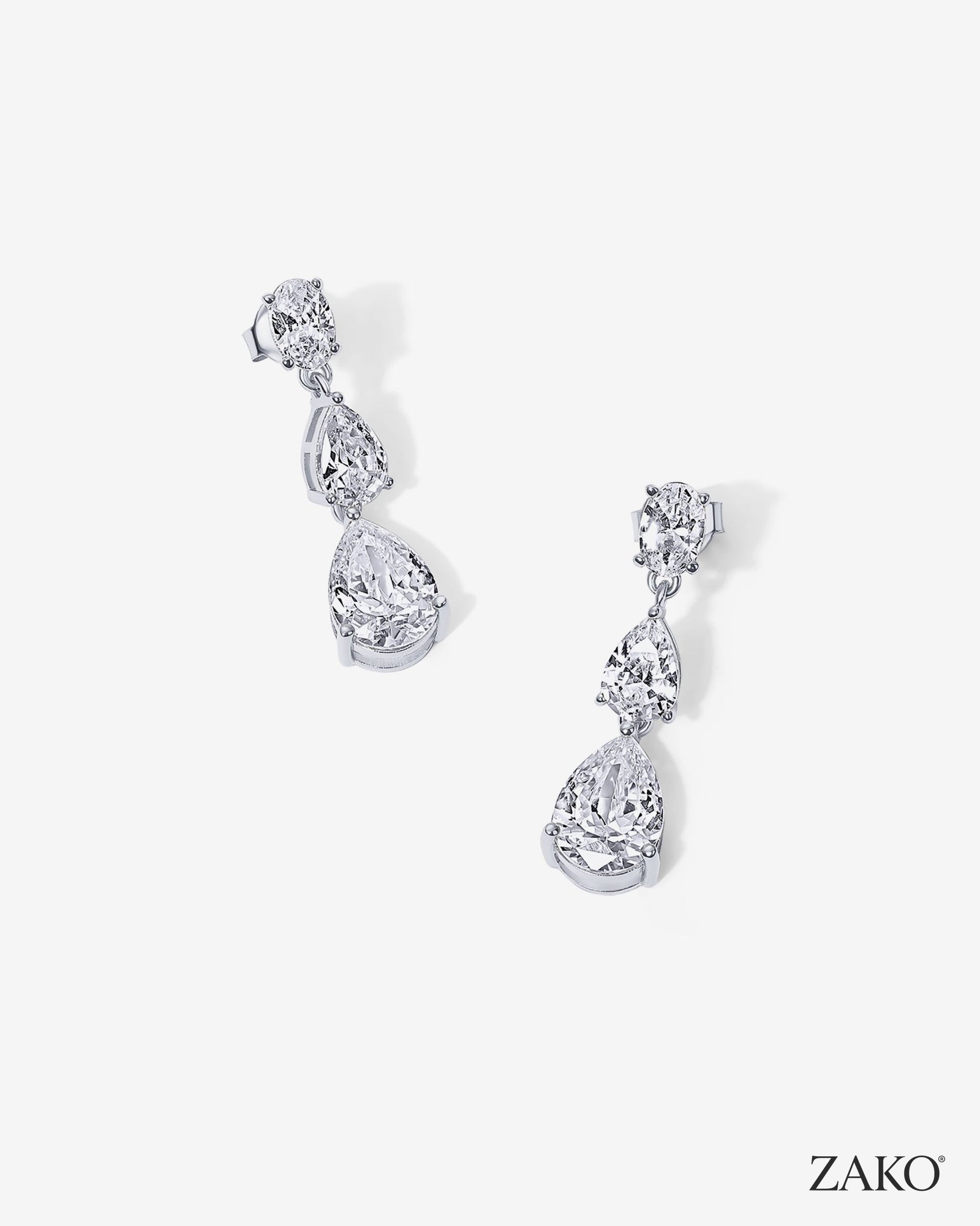 Sienna Pear Drop Earrings - Image 6