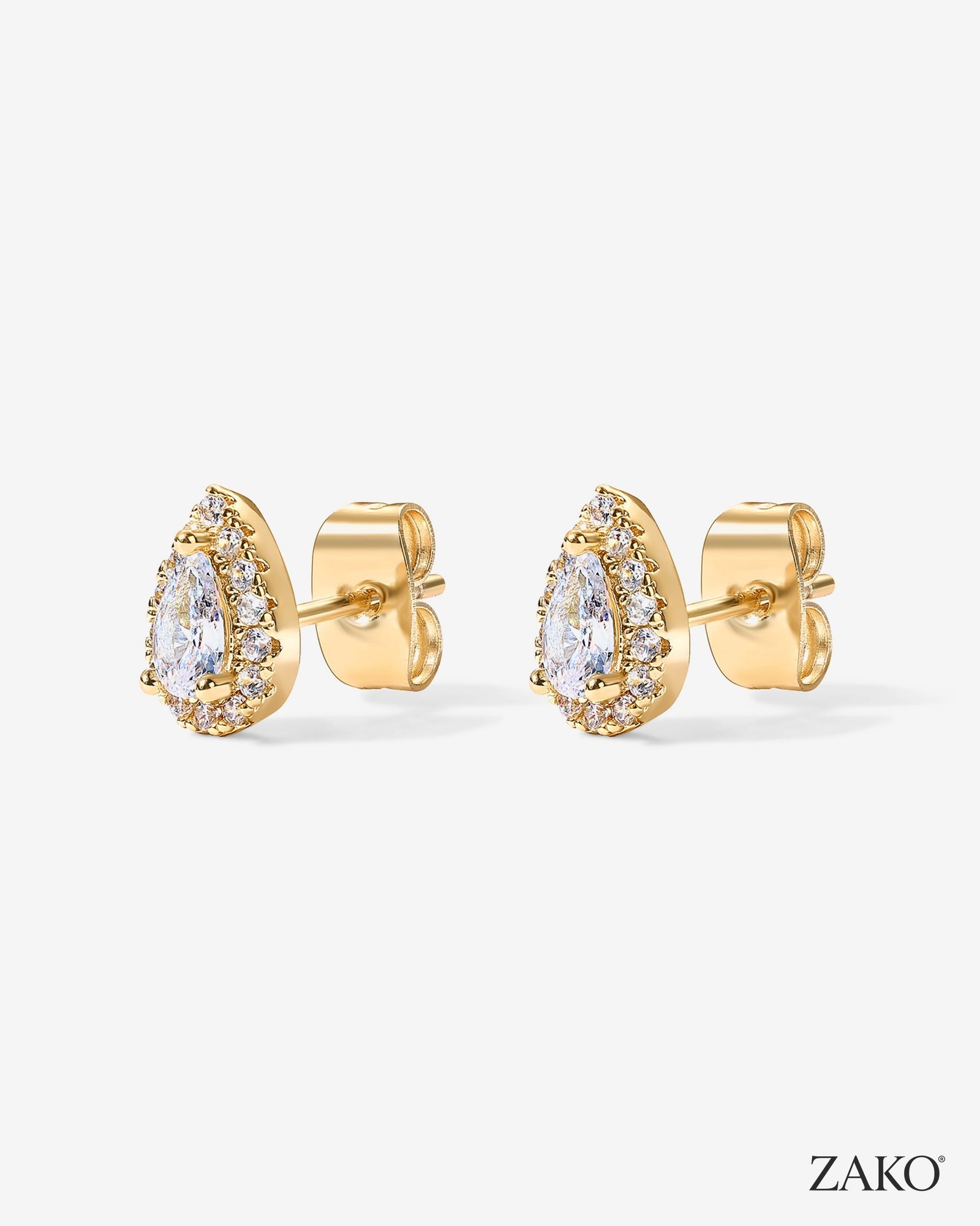 Odette Pear Studs - Image 2