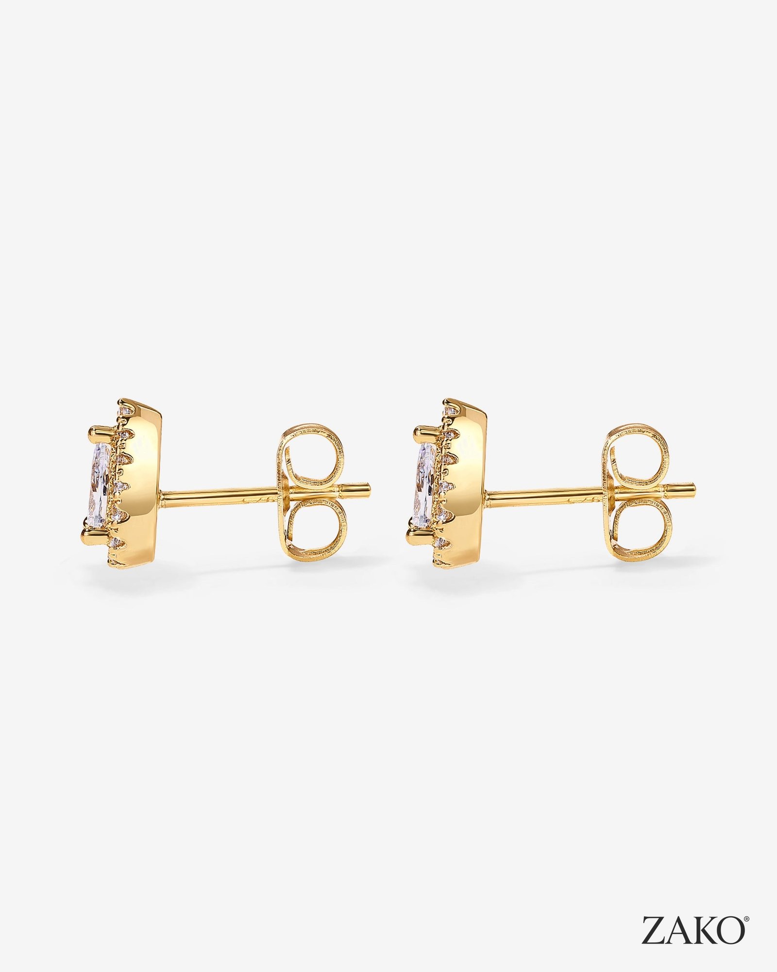 Odette Pear Studs - Image 3