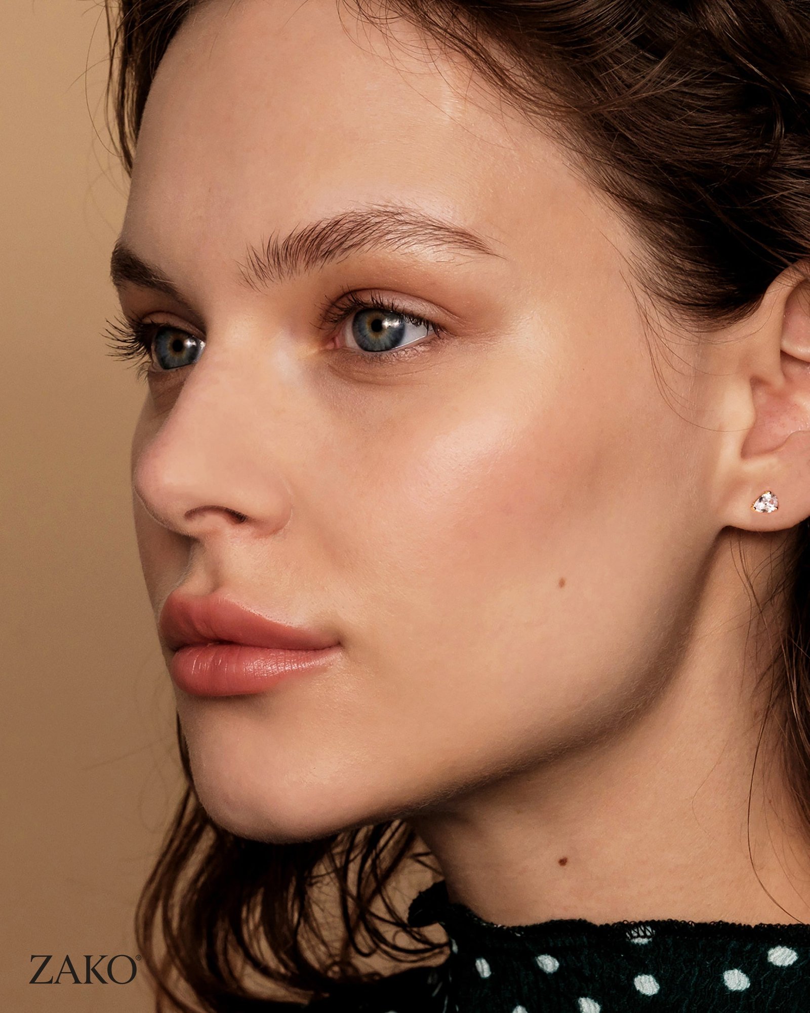Cora Pear Studs - Image 4