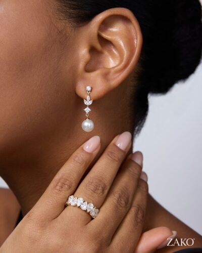 Thalia Pearl Drop Earrings