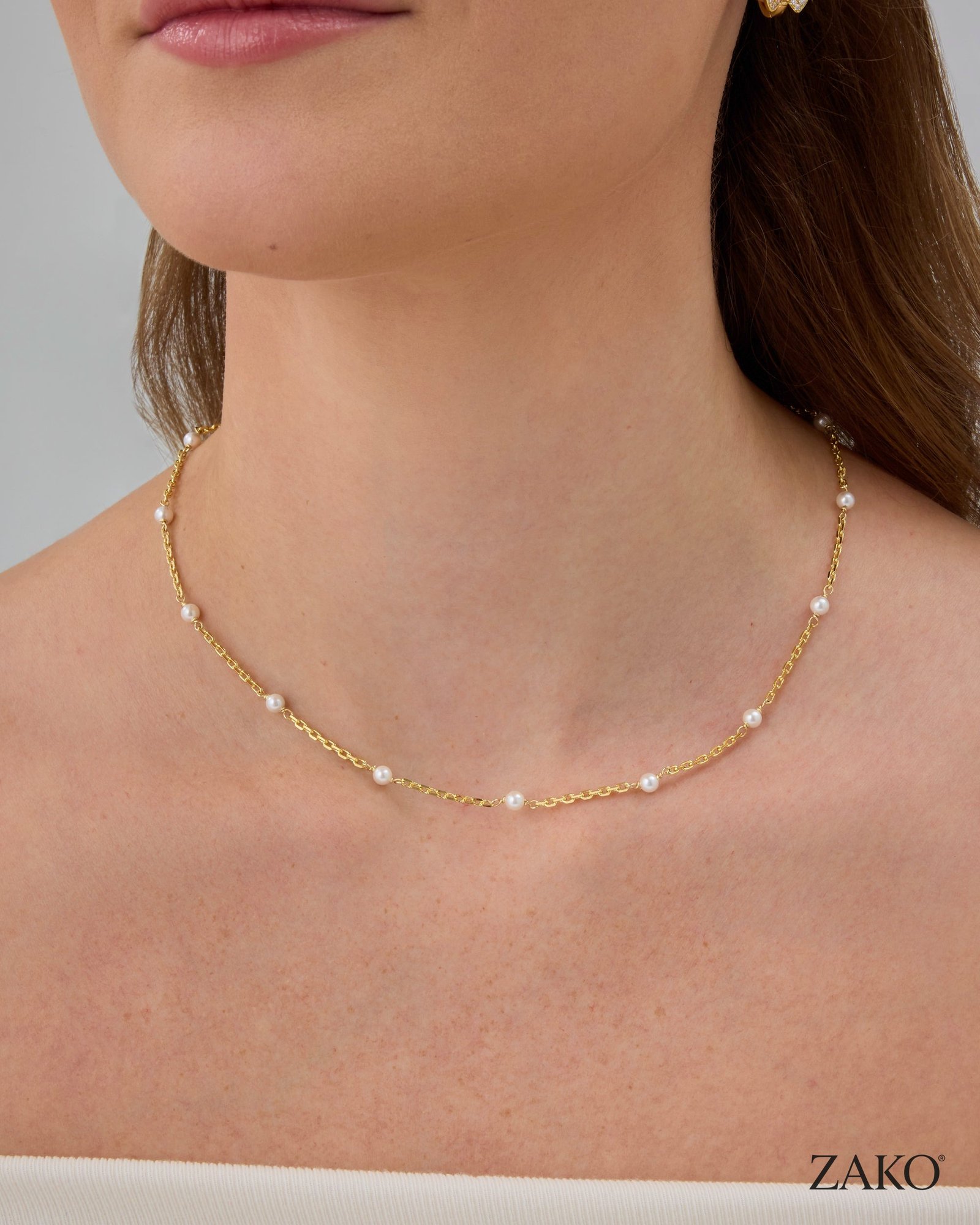 Solene Pearl Necklace - Image 2