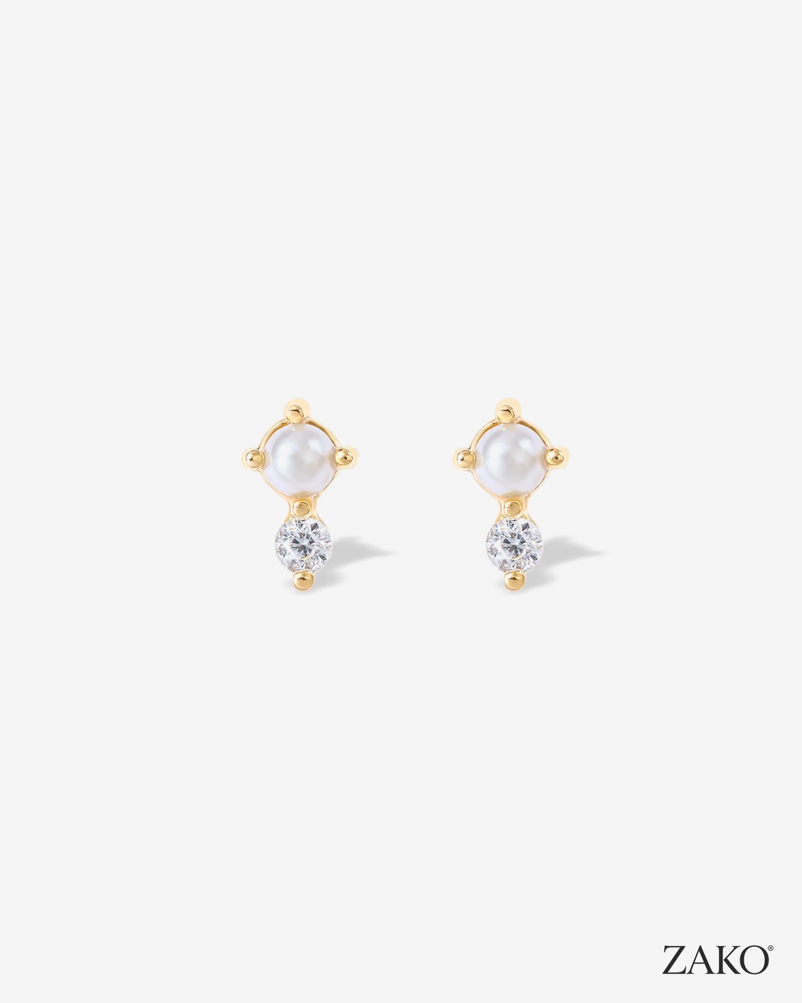 Sylvie Pearl Studs - Image 9