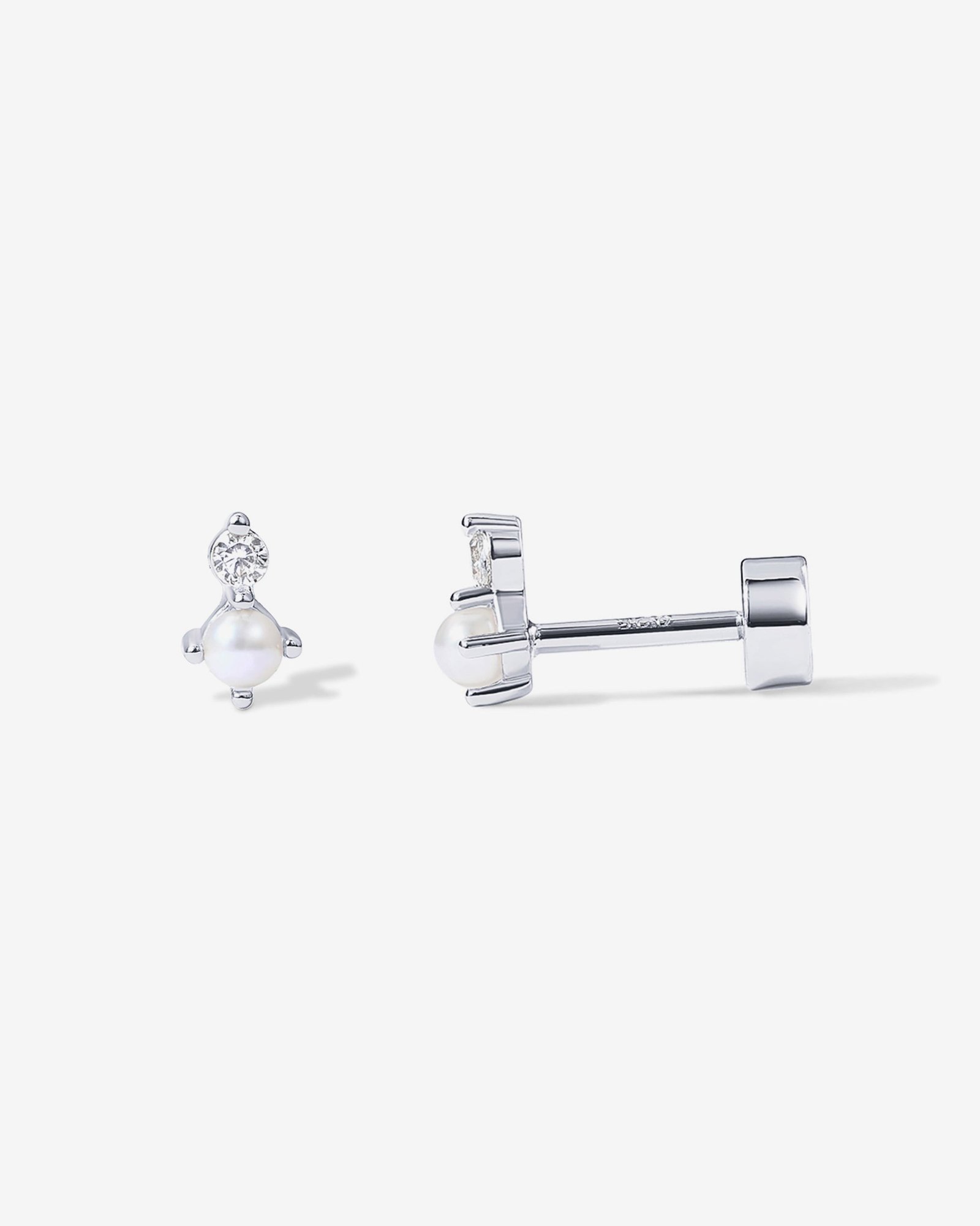 Sylvie Pearl Studs - Image 10