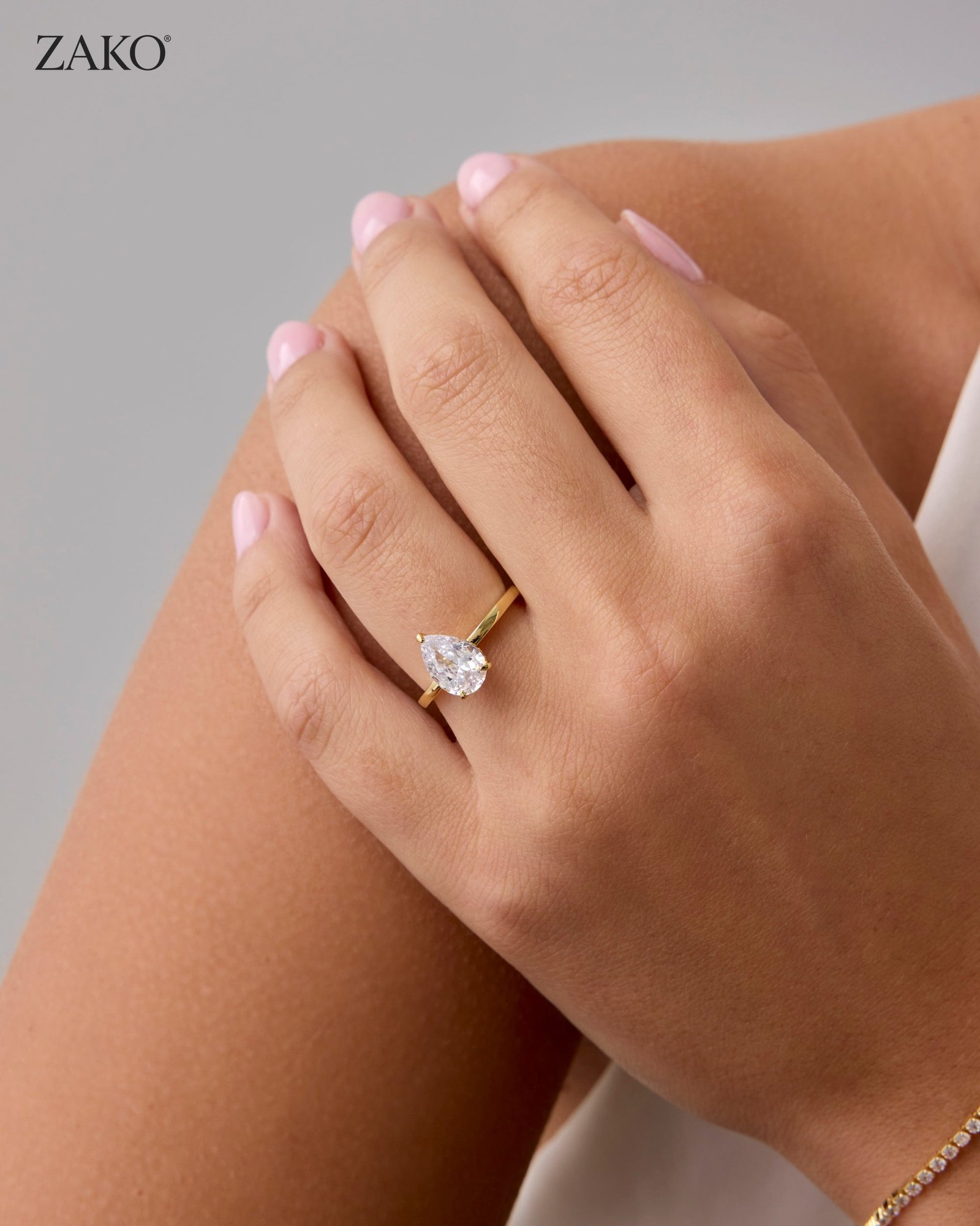 Amara Pear Ring - Image 3